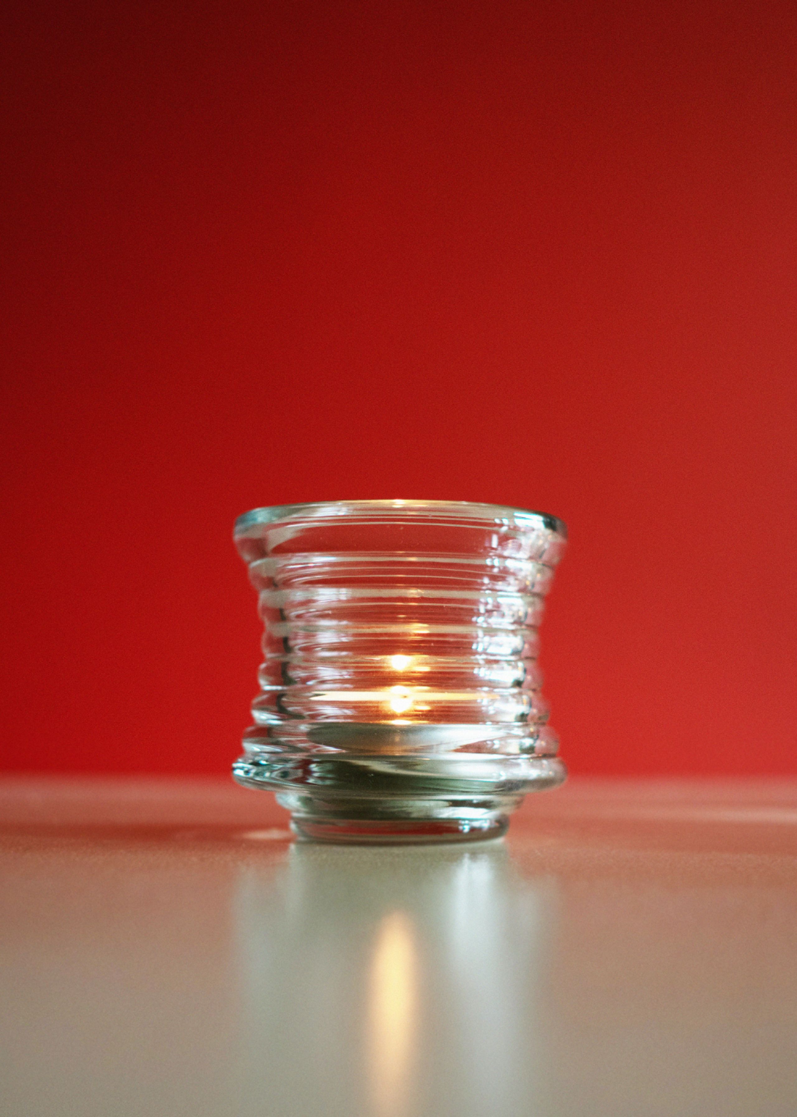 Hein Studio - Lysestage - Kyoto candleholder - Clear - Small