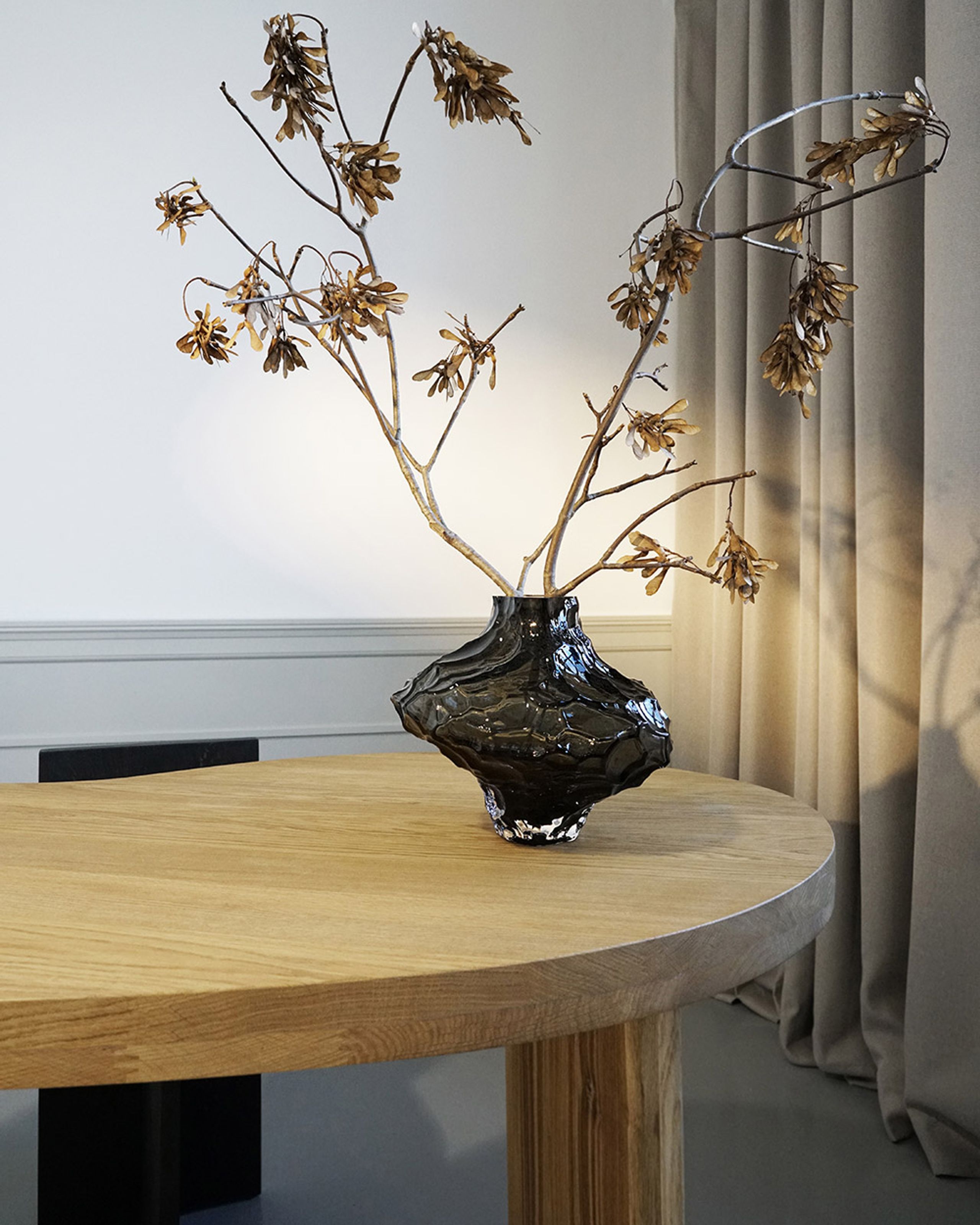 Hein Studio - Vaso - Canyon Vase - Large - New Smoke