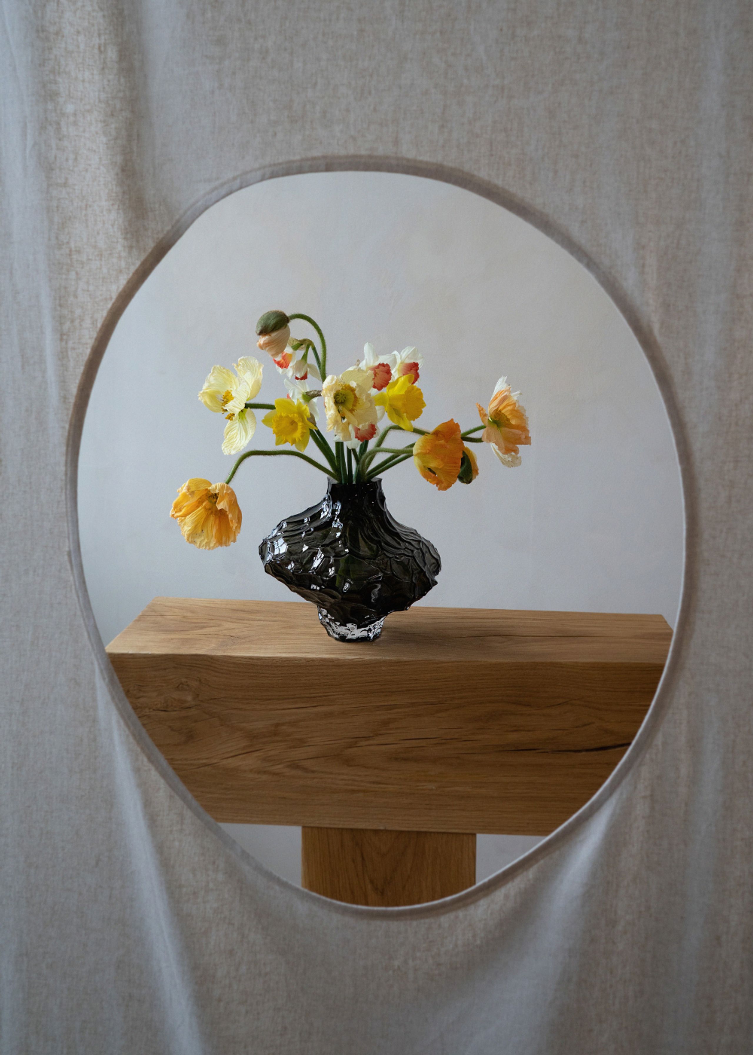 Hein Studio - Vaso - Canyon Vase - Large - New Smoke