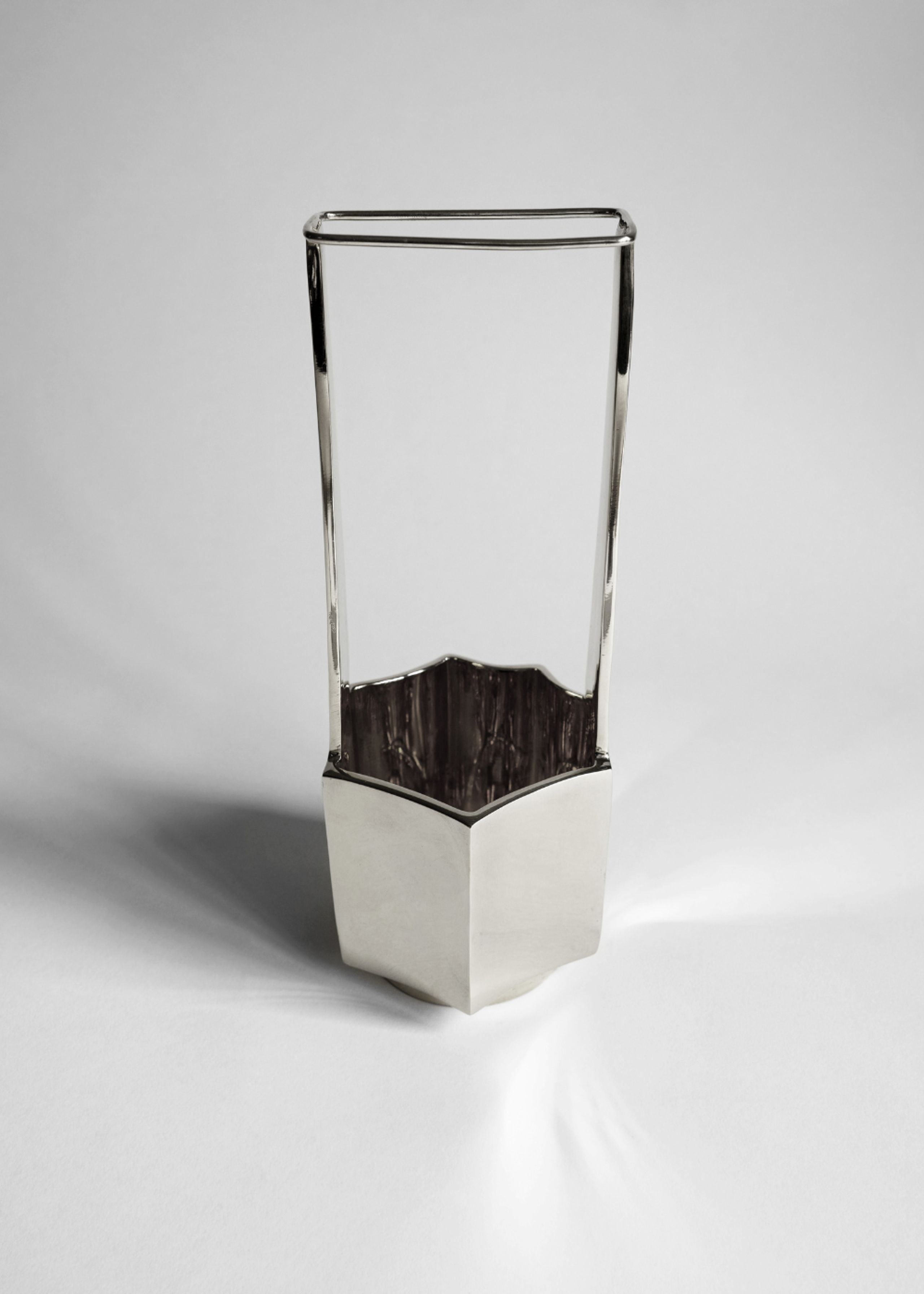 Hein Studio - Vase - Ikebana vase - Silver