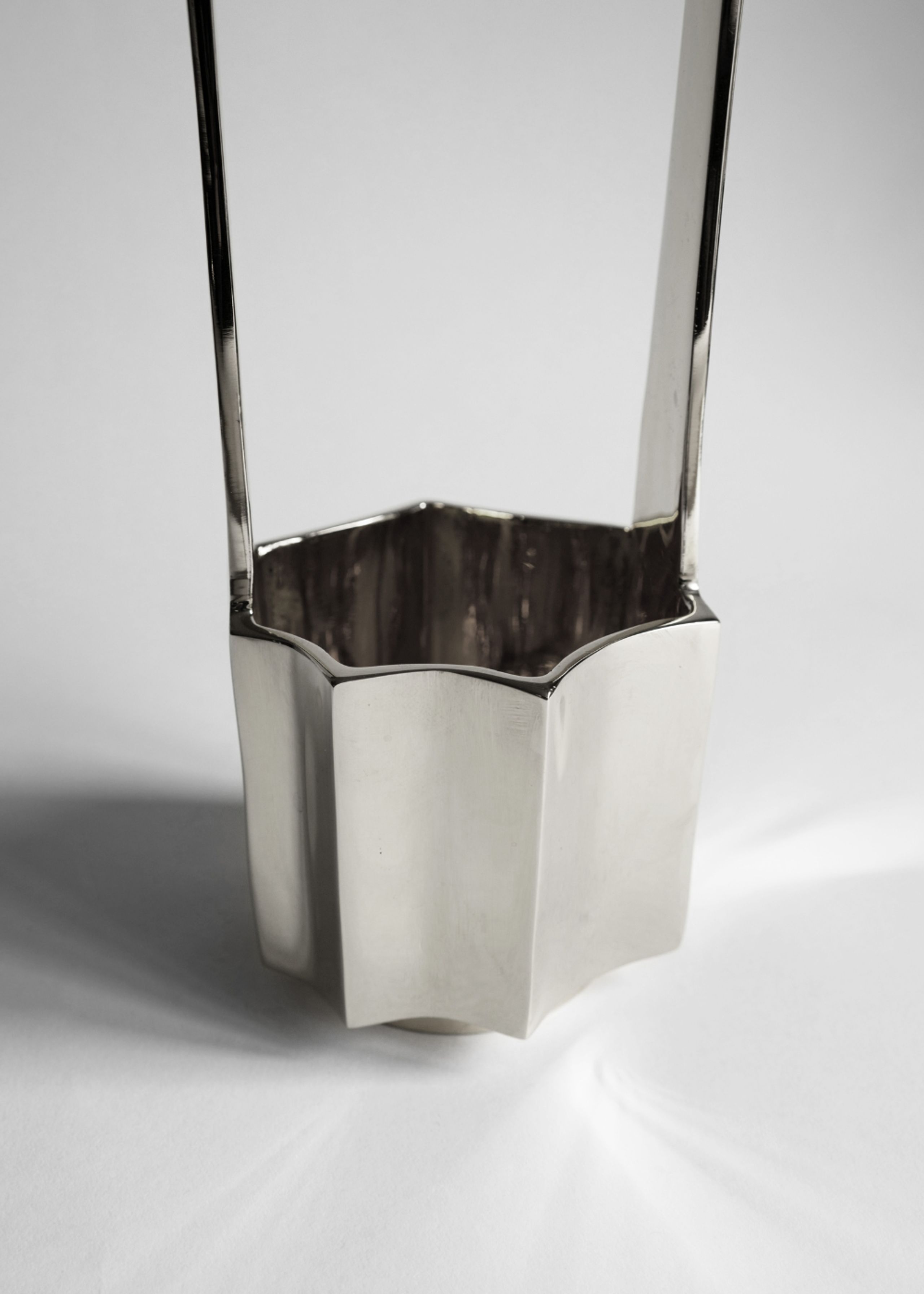 Hein Studio - Vase - Ikebana vase - Silver