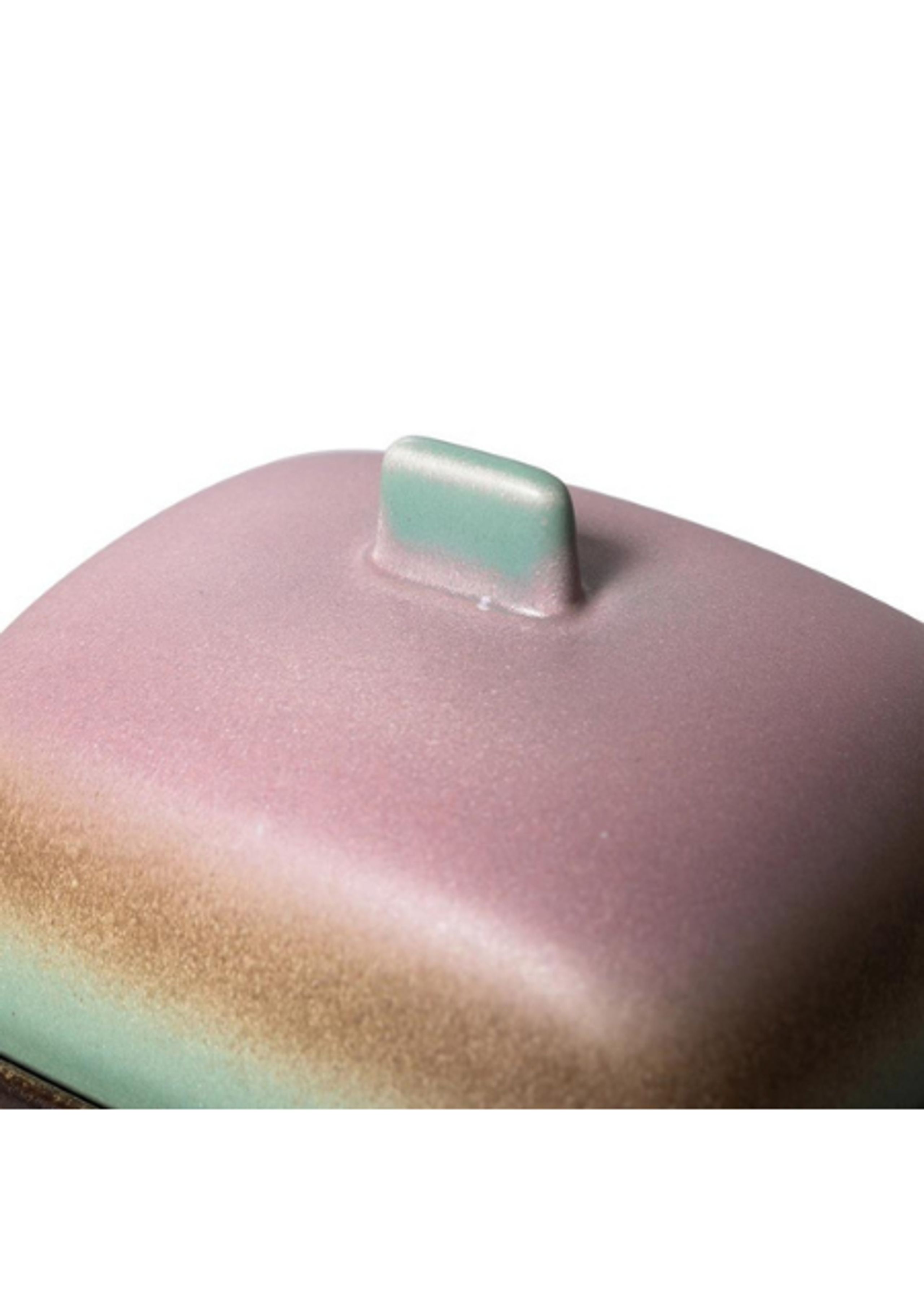 HK Living - Dish - 70s Ceramics: Butter Dish - Mercury