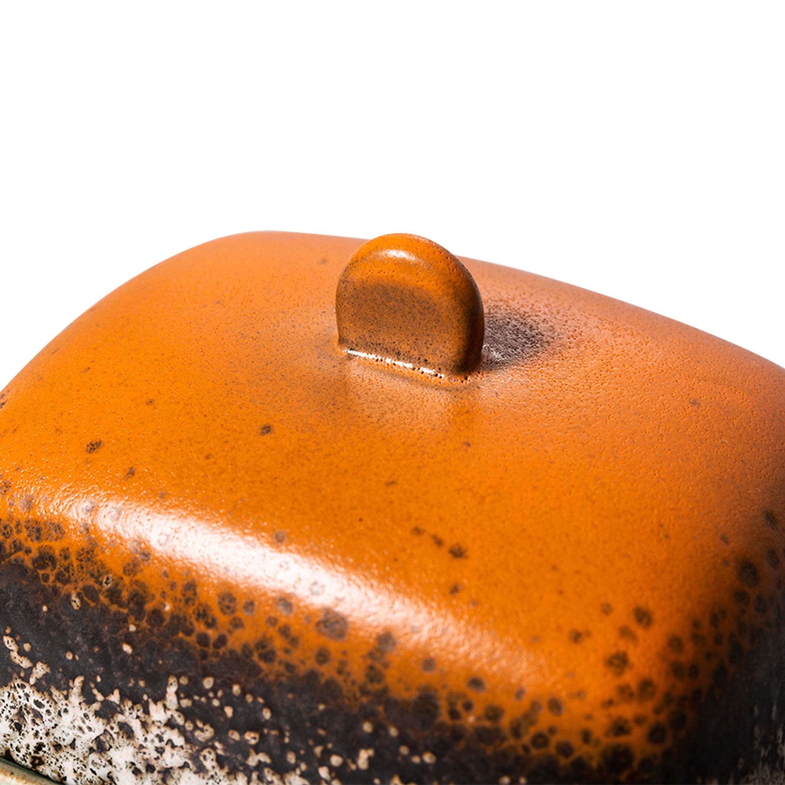 HK Living - Dish - 70s Ceramics: Butter Dish - Meteor
