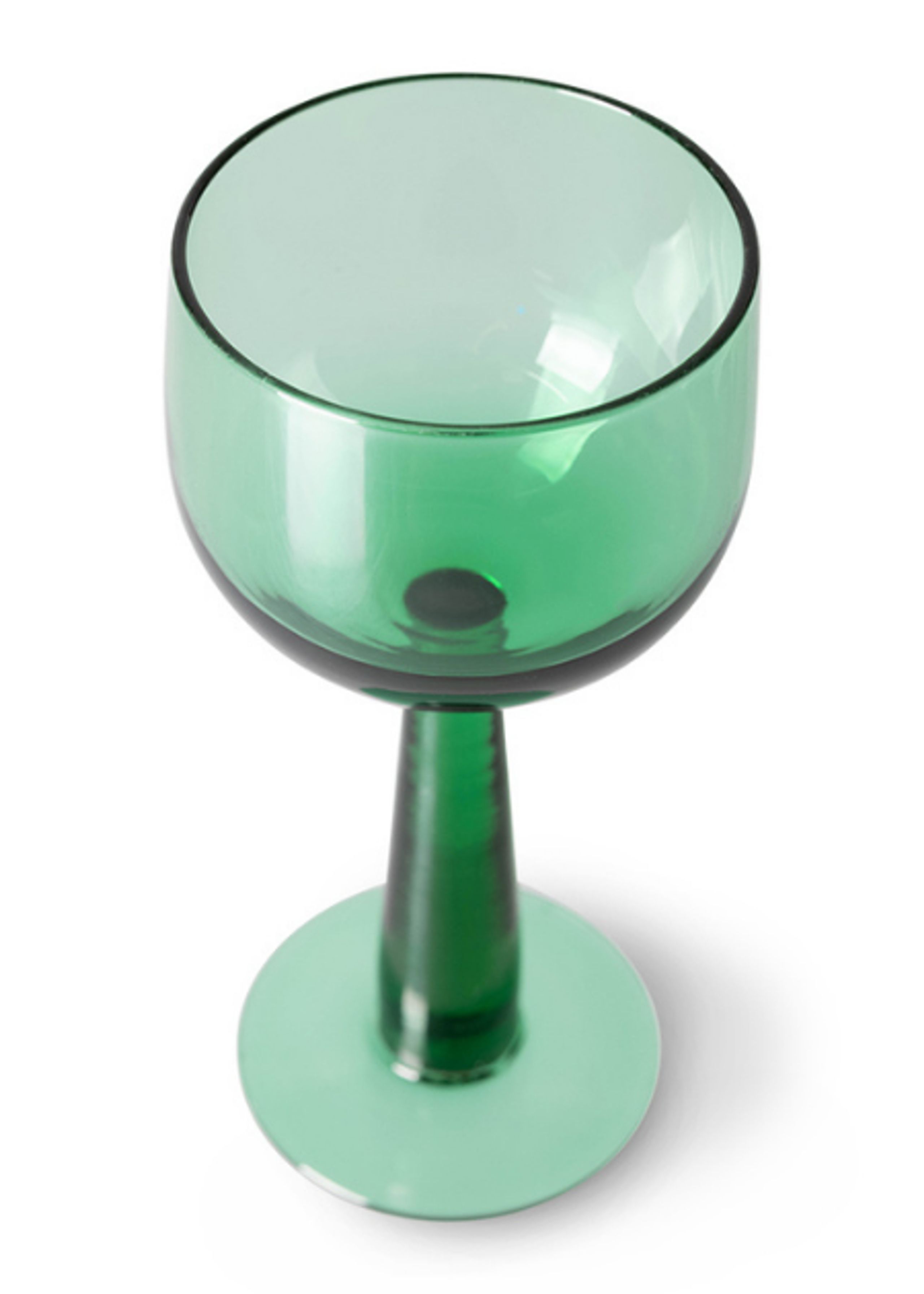 HK Living - Verre - The Emeralds Wine Glass - Fern Green - Tall