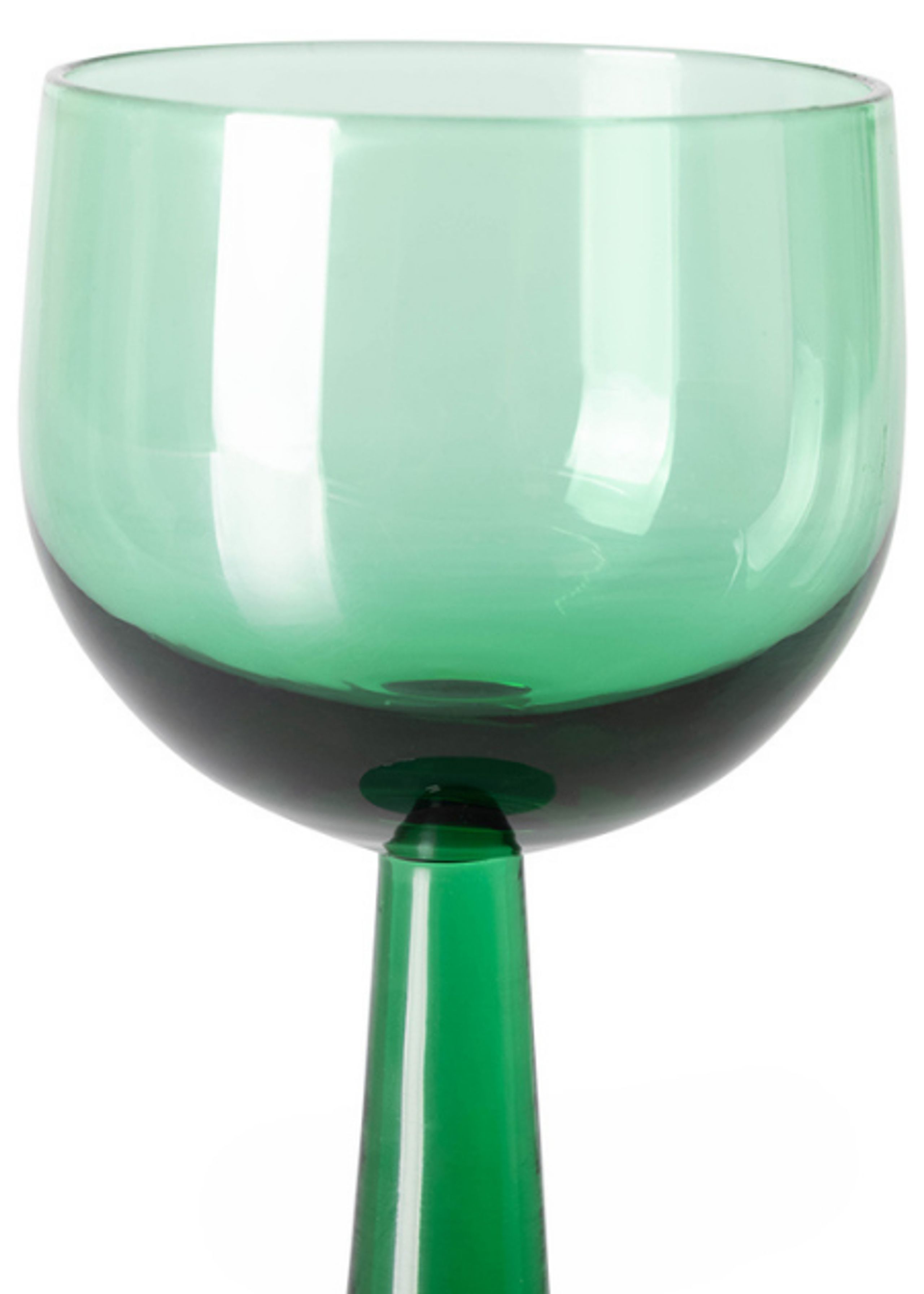 HK Living - Verre - The Emeralds Wine Glass - Fern Green - Tall