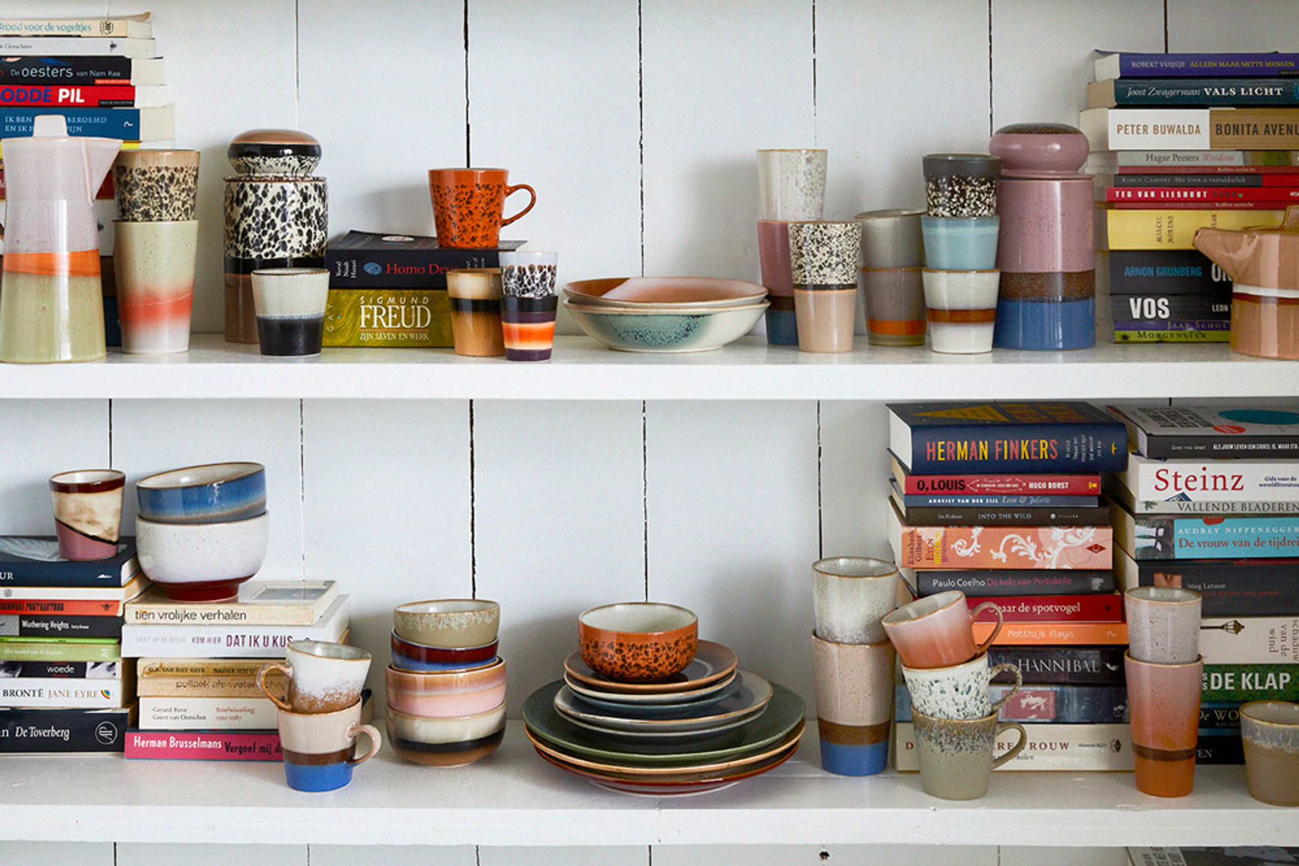 HK Living - Becher - The 70's Ristretto Mugs - Birch