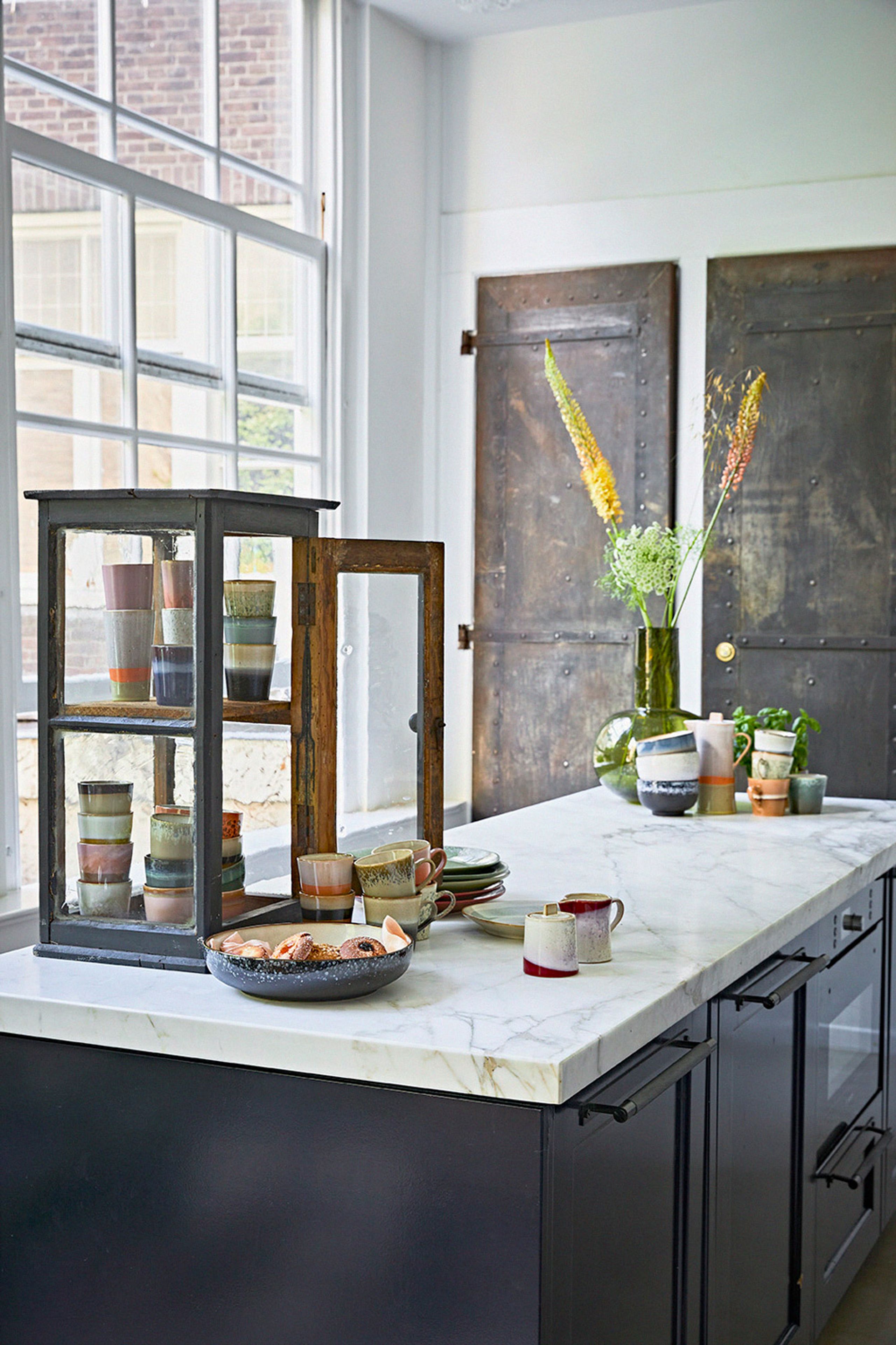 HK Living - Schüssel - The 70's Dessert Bowl - Tornado