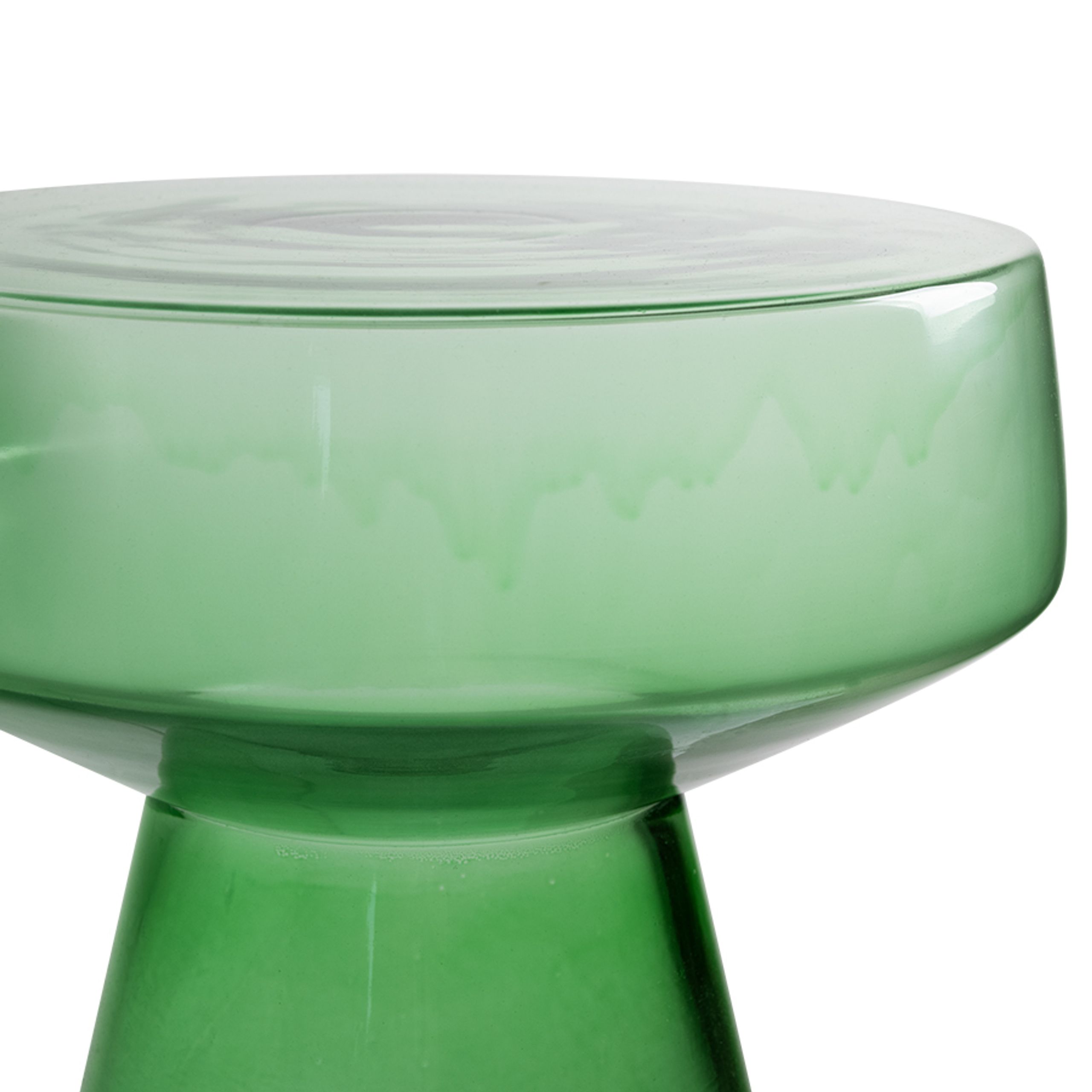 HK Living - Coffee table - Glass Side Table - Green