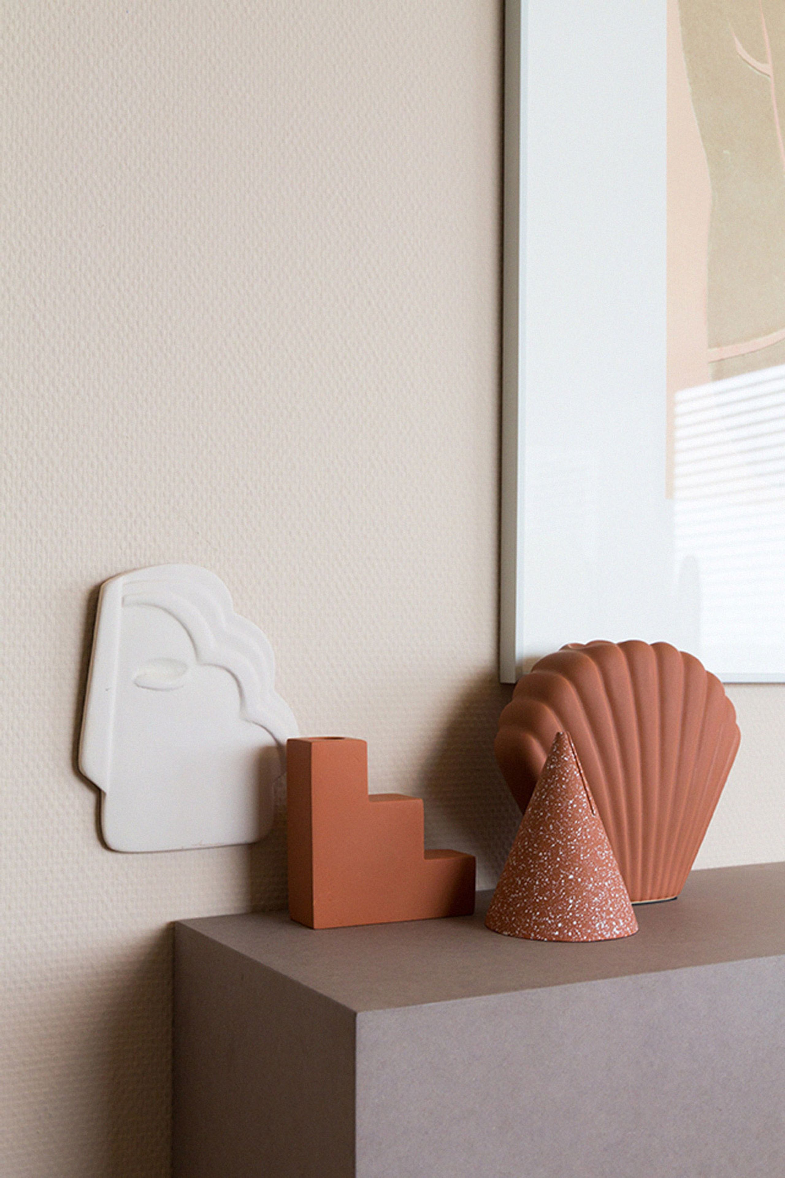 HK Living - Vase - Shell Vase - Large Terra