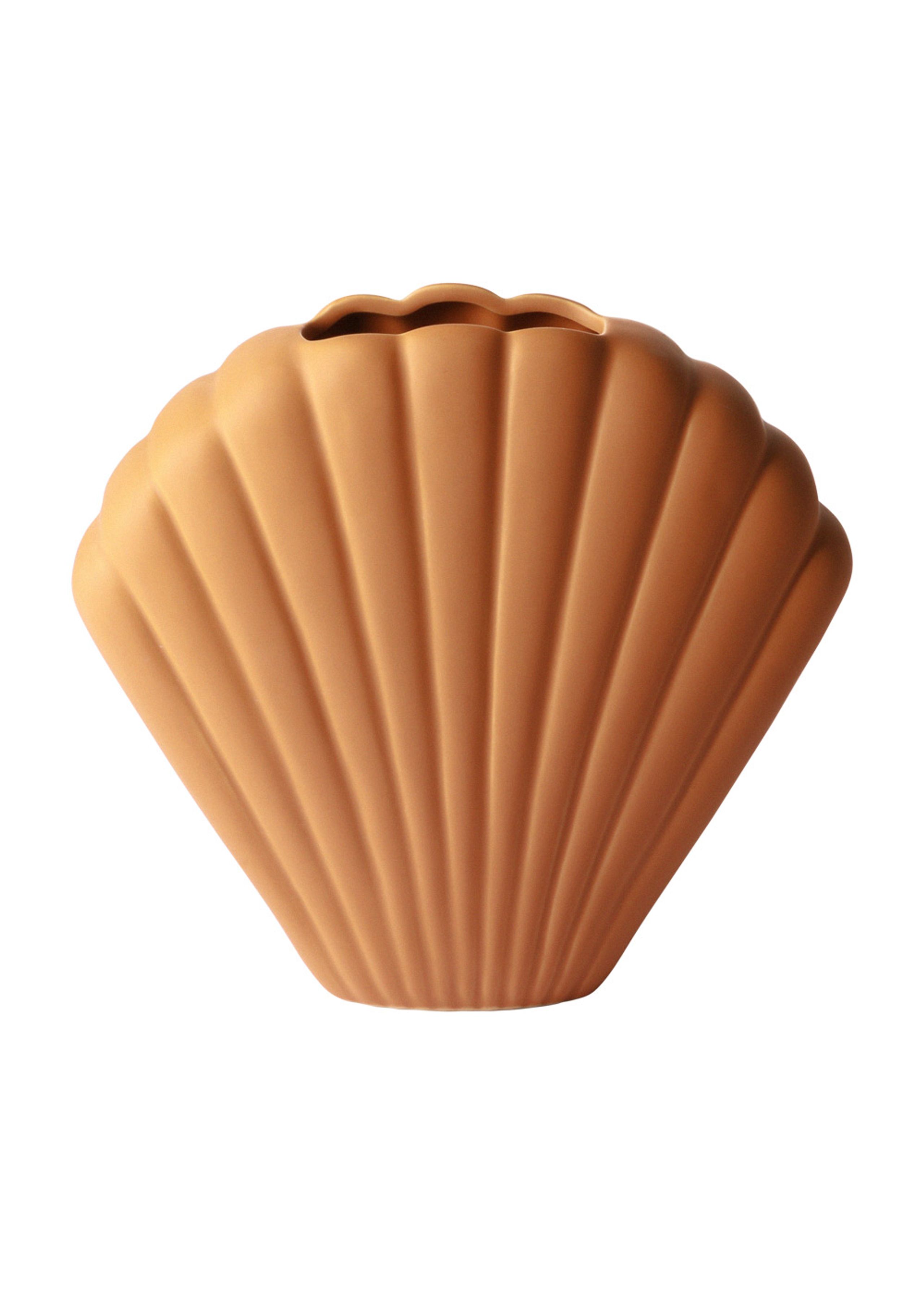 HK Living - Vase - Shell Vase - Large Terra