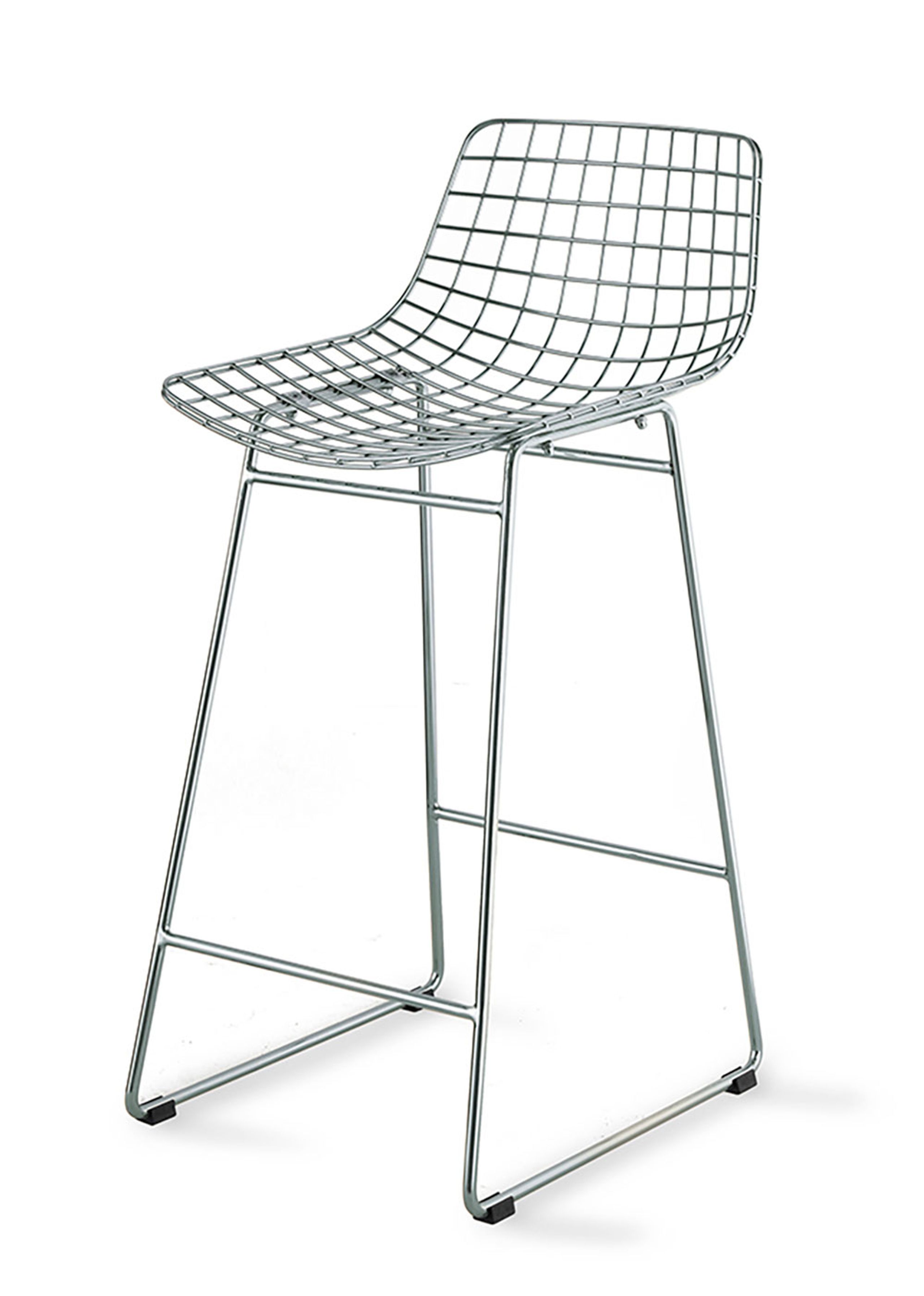 HKLiving - Tabouret de bar - Wire Bar Stool - Chrome