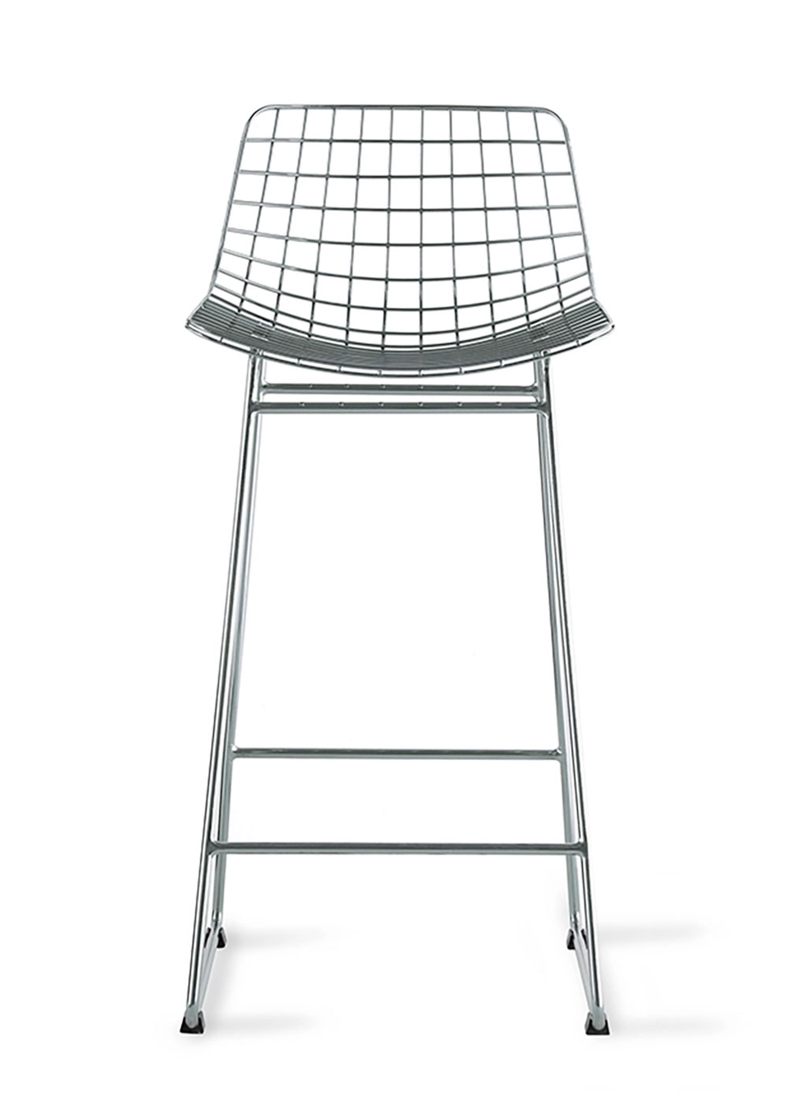HKLiving - Tabouret de bar - Wire Bar Stool - Chrome