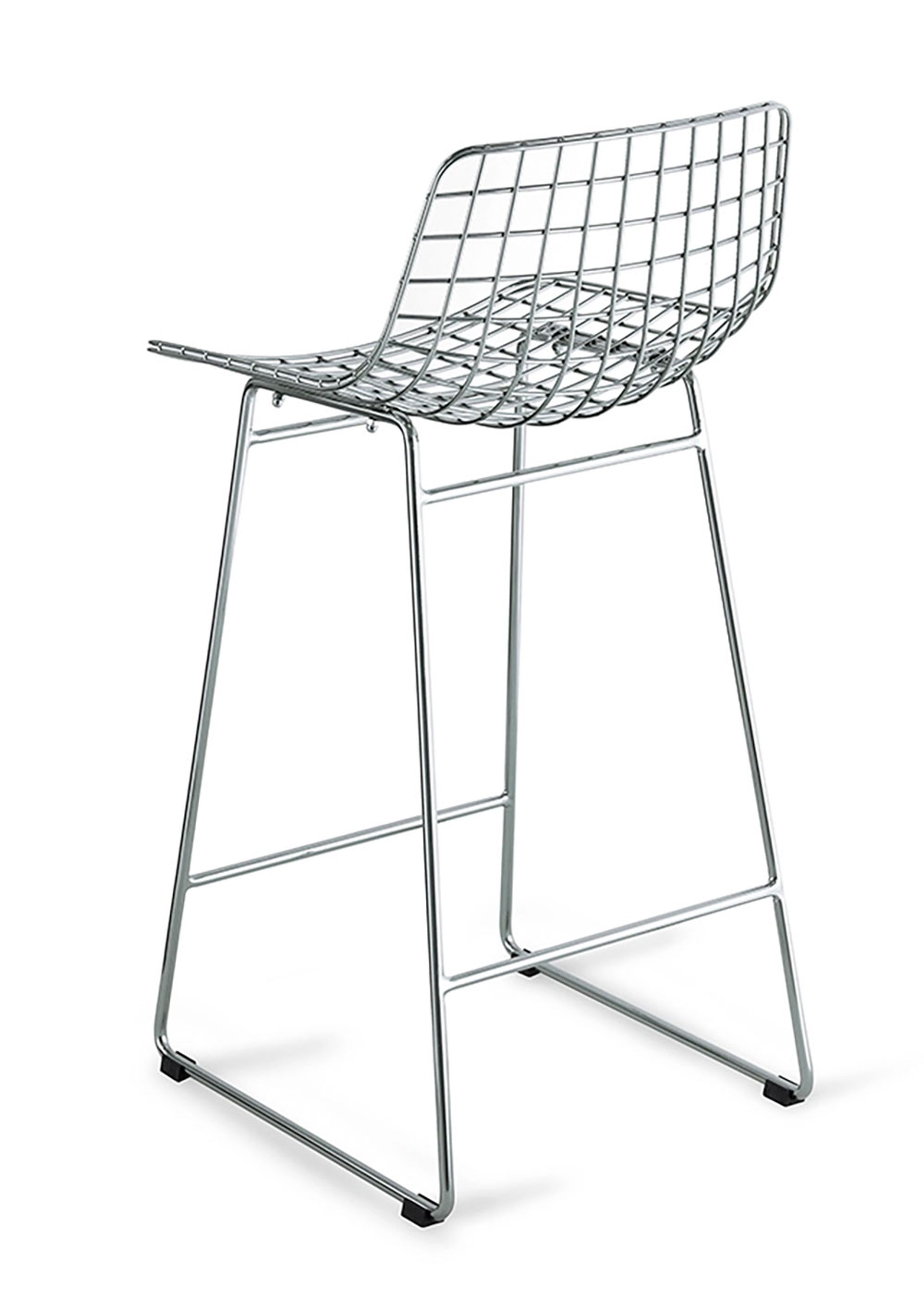 HKLiving - Tabouret de bar - Wire Bar Stool - Chrome