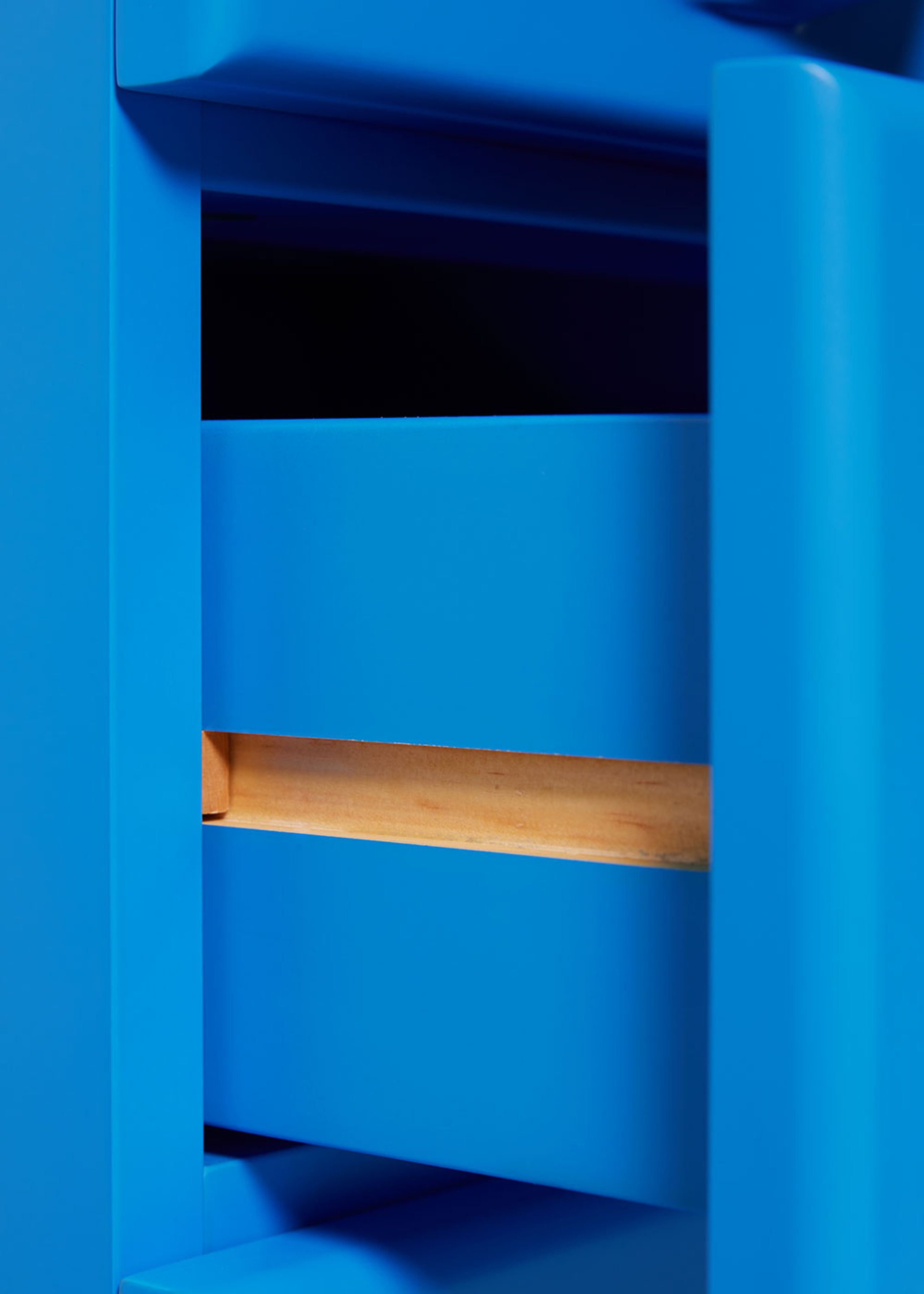 HKLiving - Kommode - Chest of 6 Drawers - Bright Blue