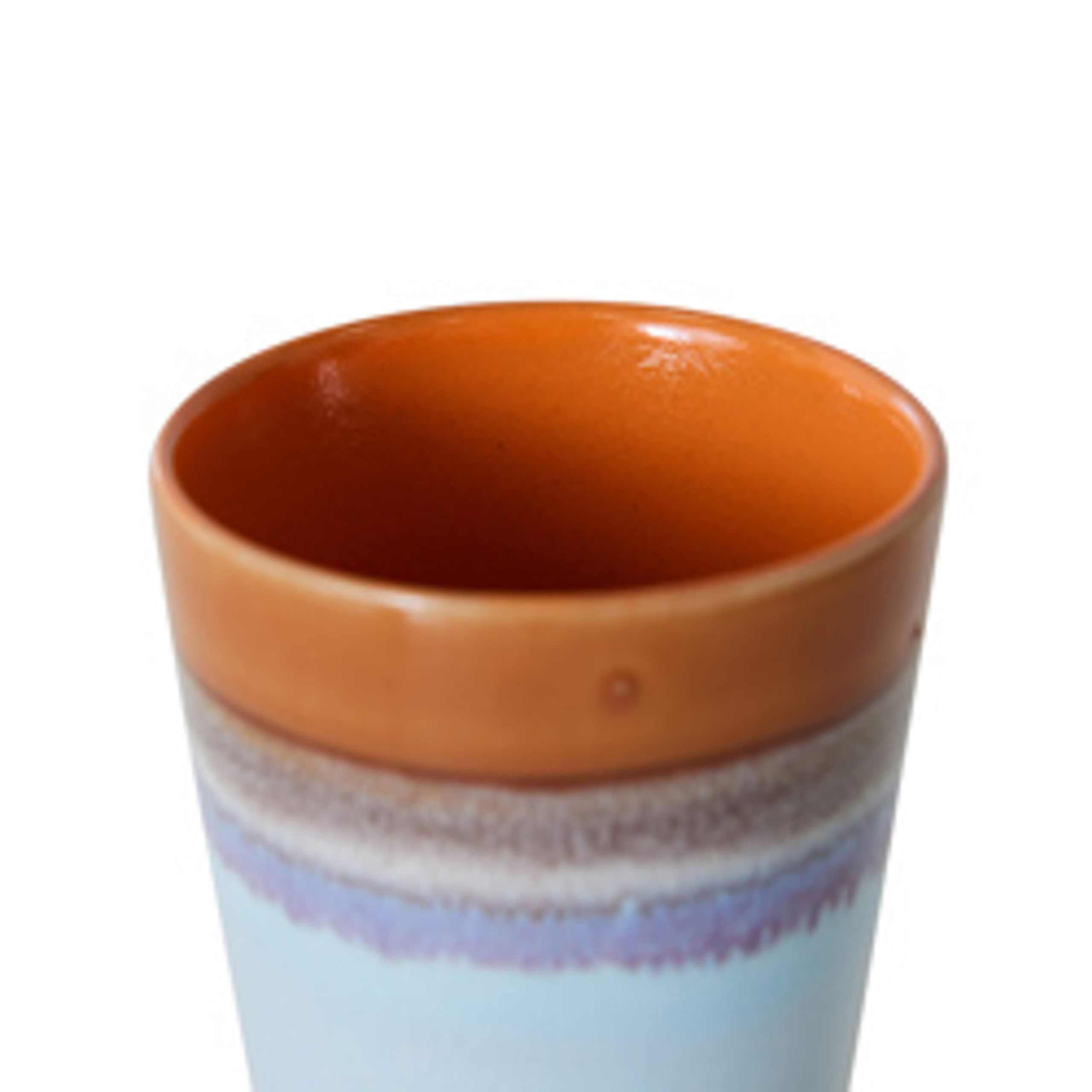 HKLiving - Mug - 70s Ceramics Latte Mug - Ash