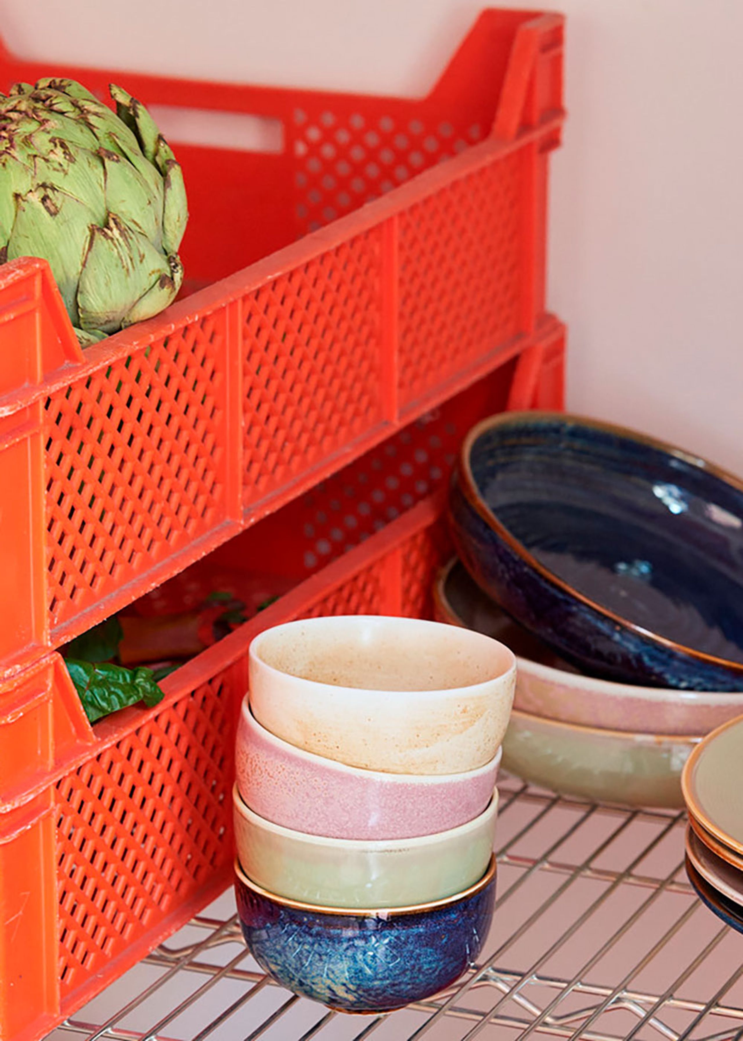 HKLiving - Miska - Chef Ceramics - Bowl - Rustic Cream/Brown