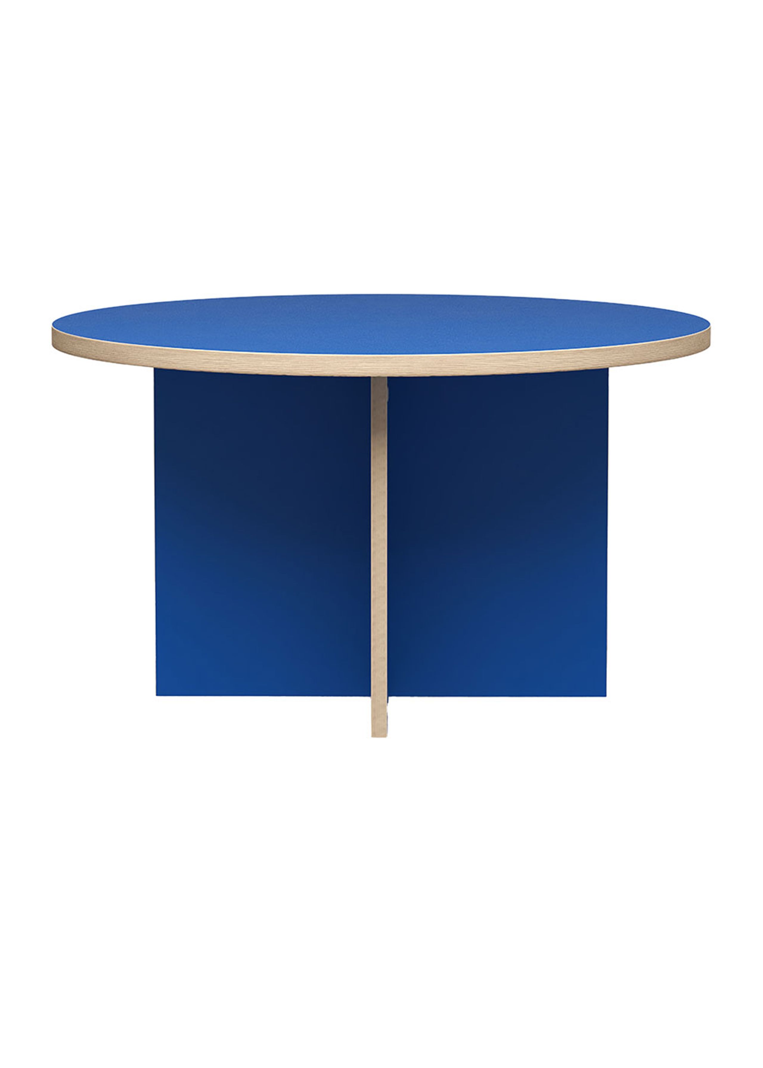 HKLiving - Spisebord - Dining Table, Round - 130 cm - Blå