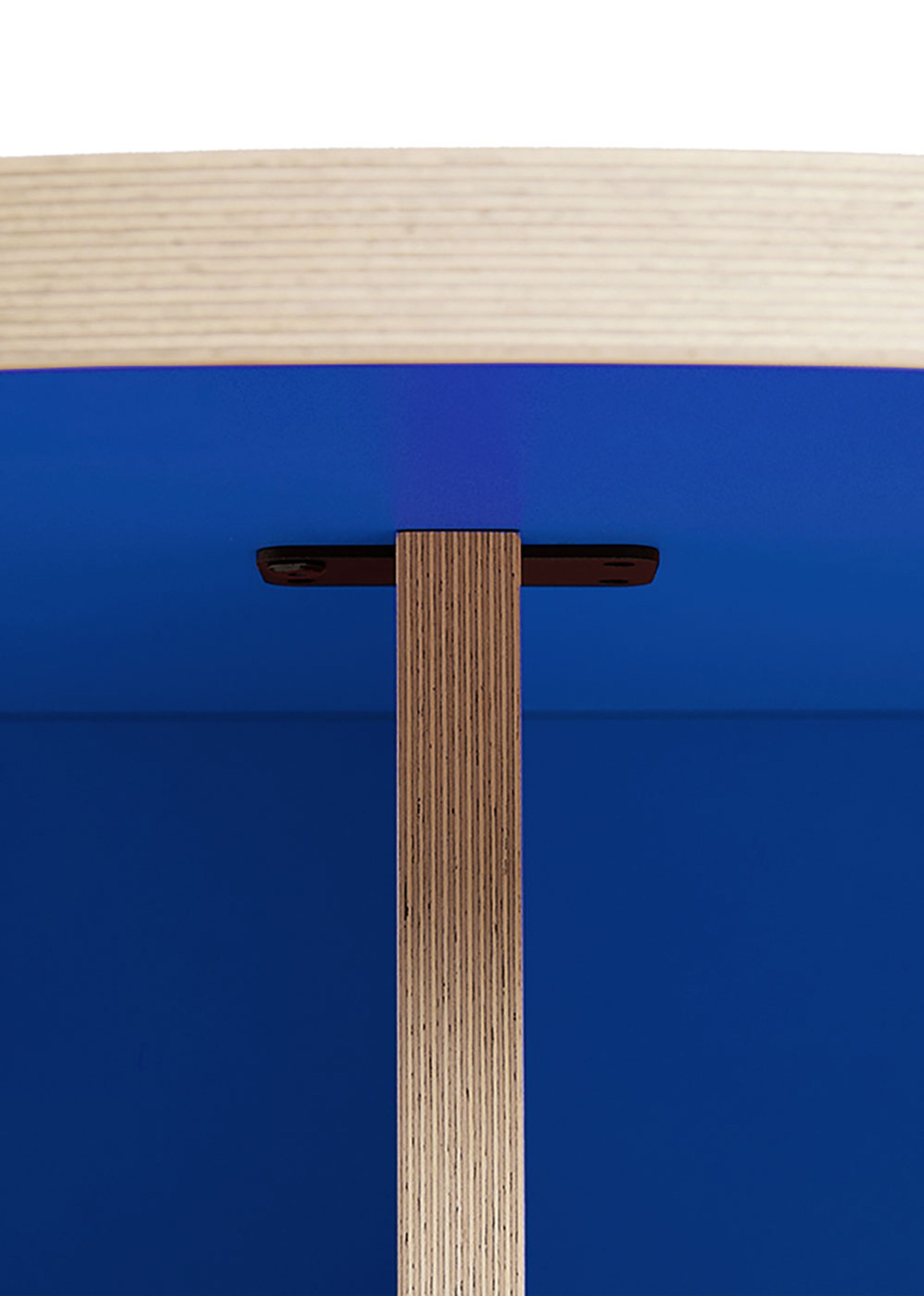 HKLiving - Spisebord - Dining Table, Round - 130 cm - Blå