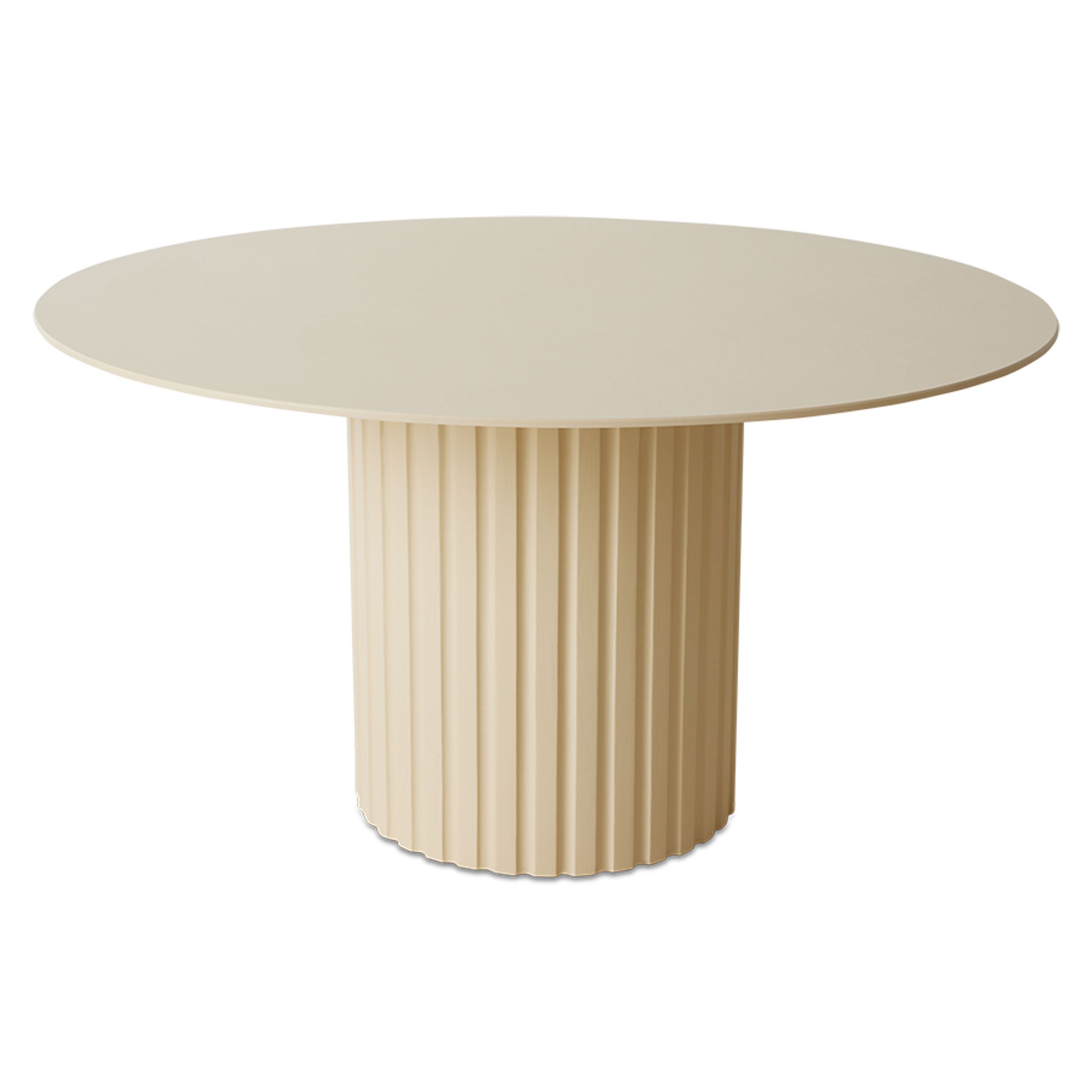 HKLiving - Jídelní stůl - Pillar dining table - Cream, round