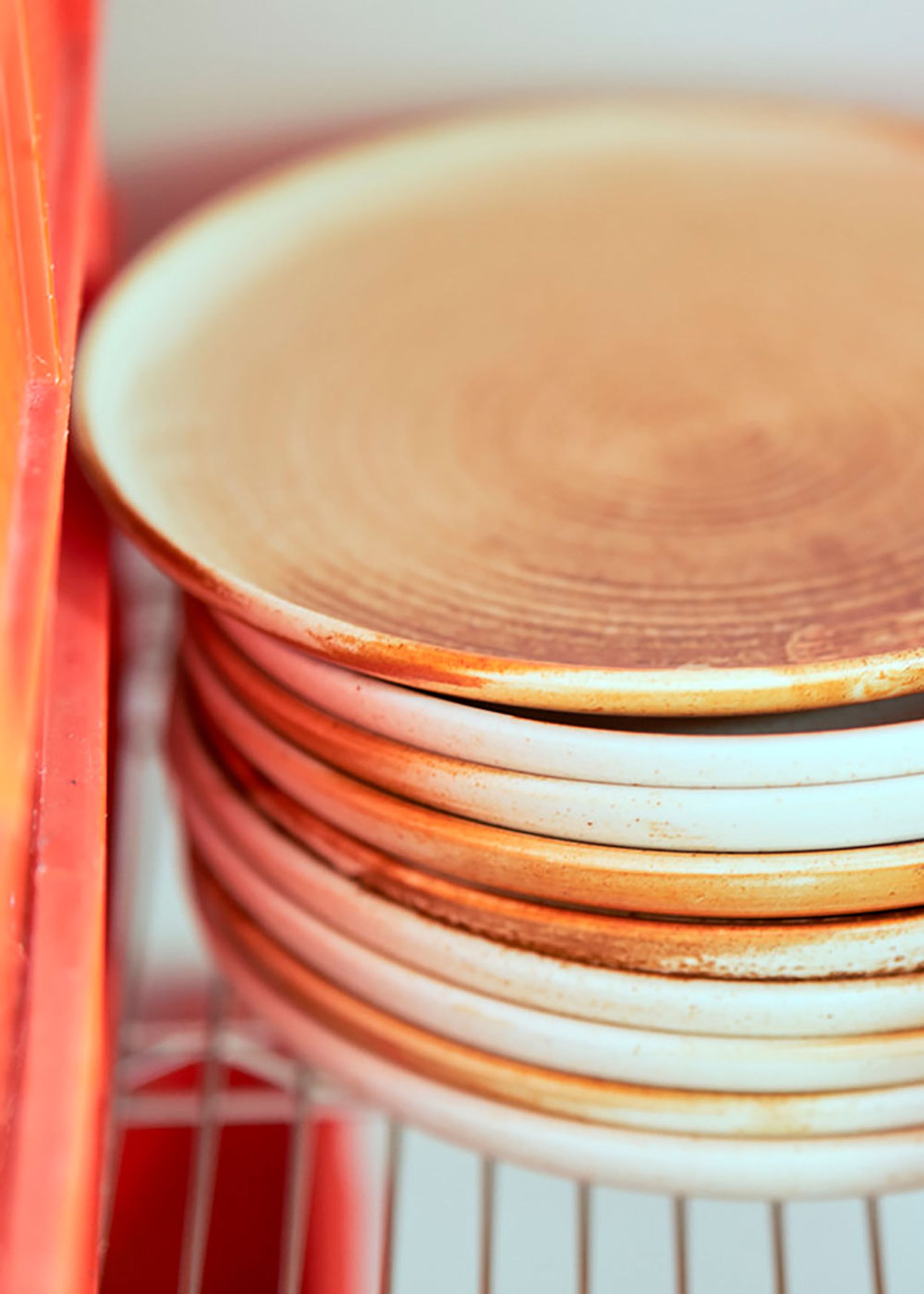 HKLiving - Plate - Chef Ceramics - Side Plate - Rustic Cream/Brown