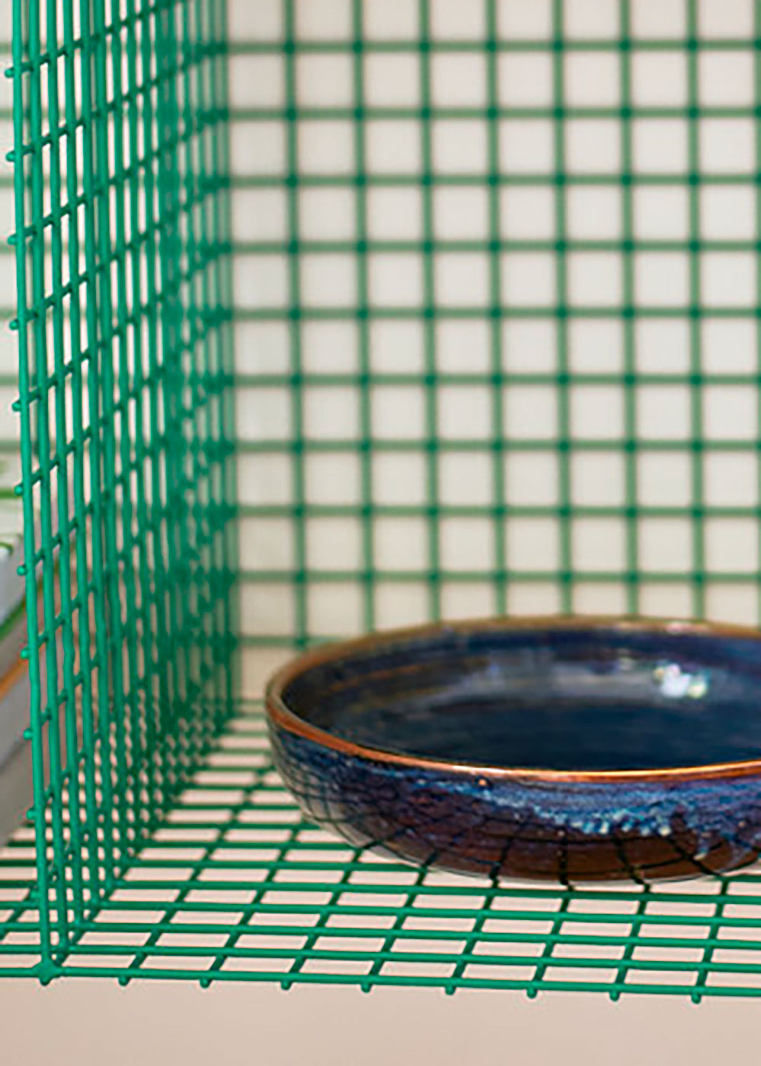 HKLiving - Teller - Chef Ceramics - Deep Plate, Medium - Rustic Blue