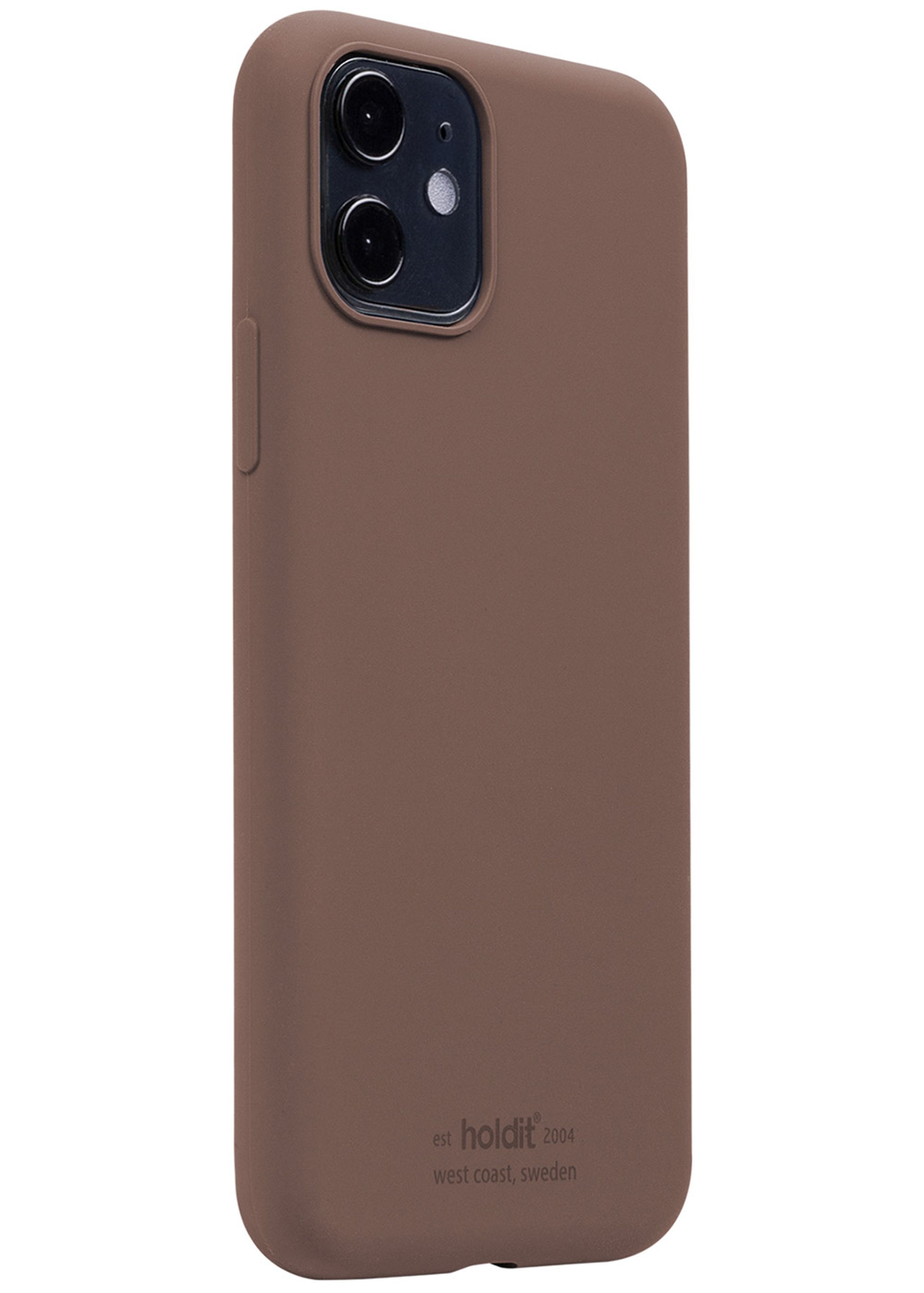 Holdit - Capa do iPhone - Iphone Silicone Cover - Dark Brown
