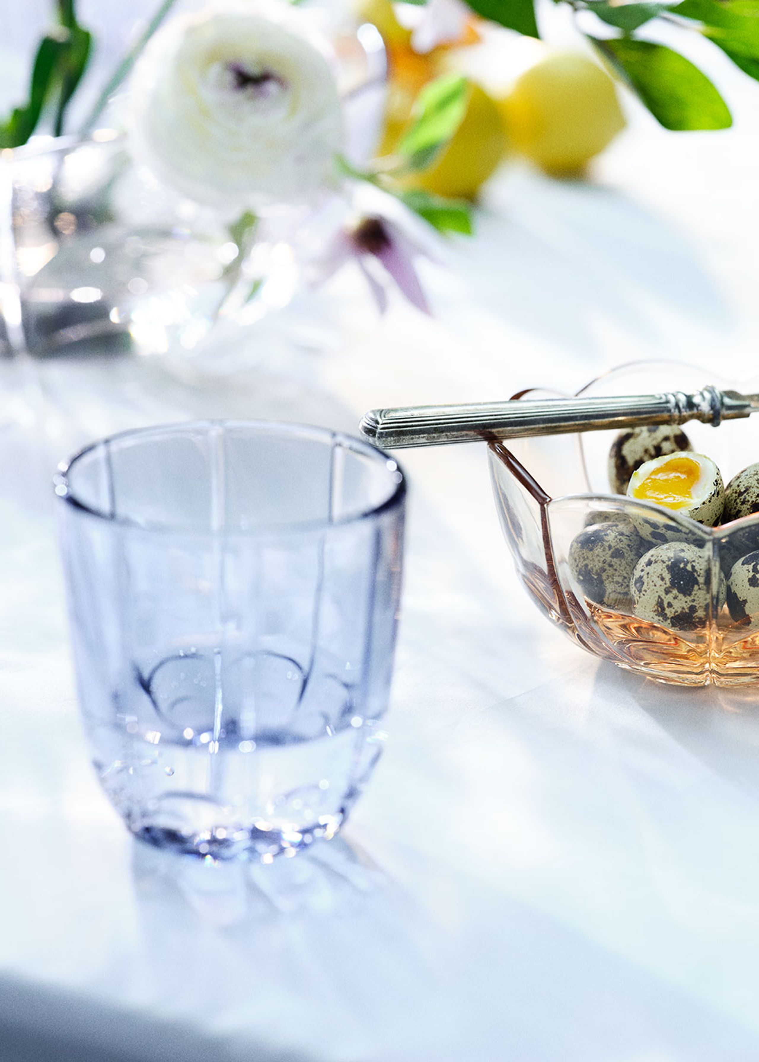 Holmegaard - Glas - Lily Tumbler - Blue Iris (2 pcs.)