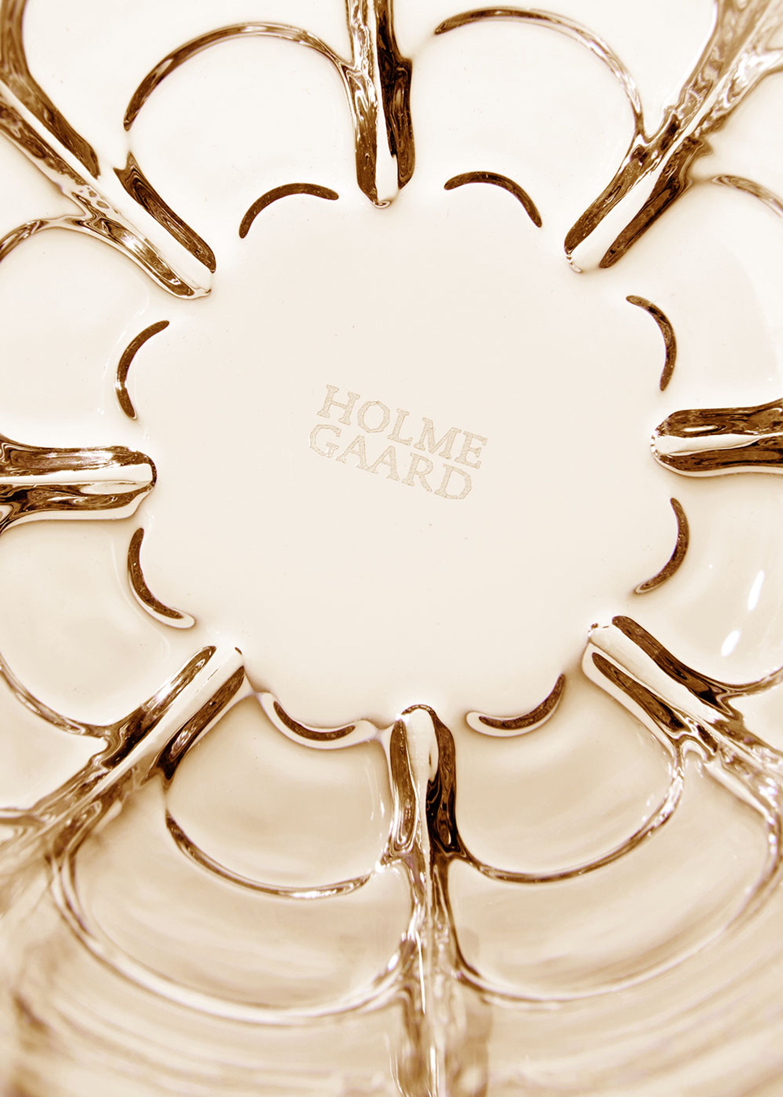 Holmegaard - Vetro - Lily Tumbler - Toffee Rose (2 pcs.)