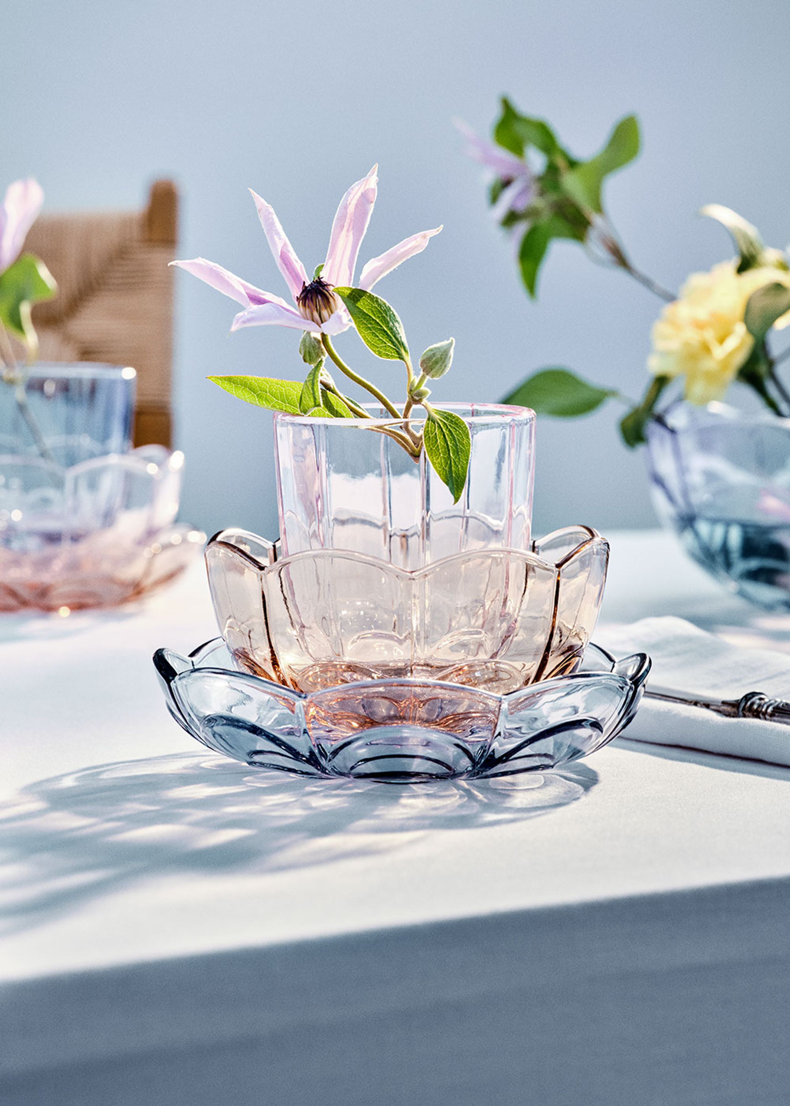 Holmegaard - Miska - Lily Bowl - Ø13 - Clear (2 pcs.)