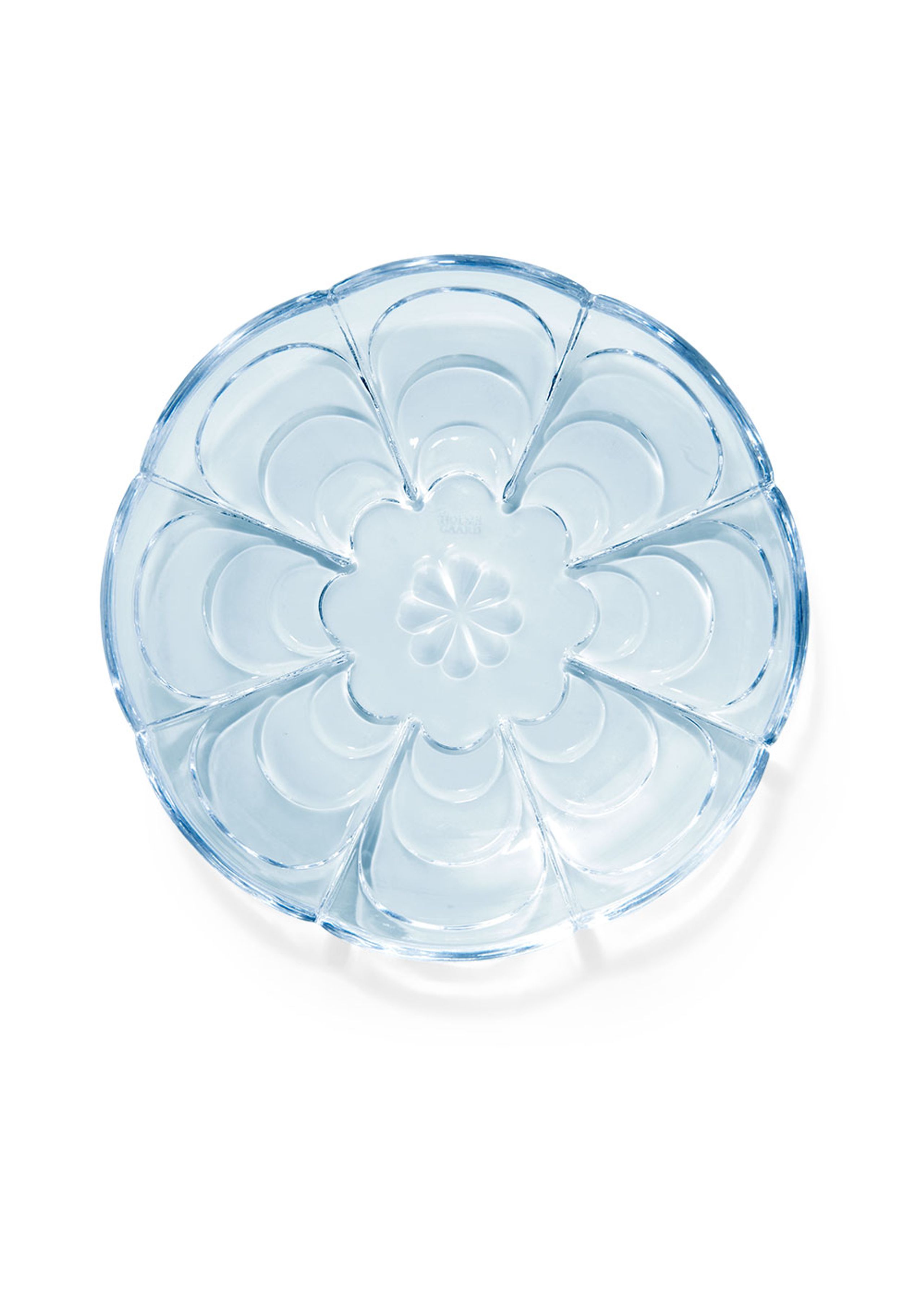 Holmegaard - Teller - Lily Dessert Plate - Blue Iris (2 pcs.)