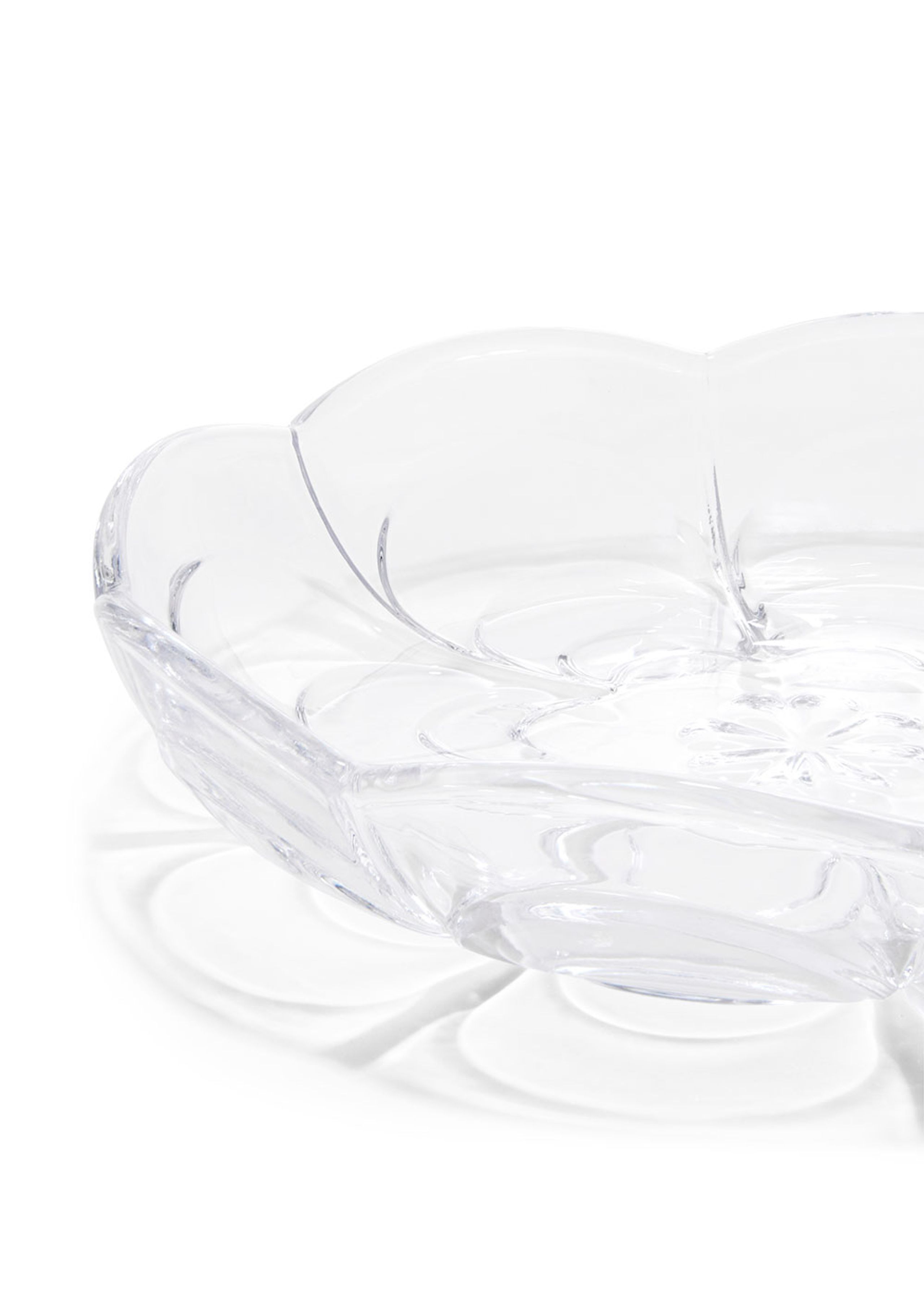 Holmegaard - Teller - Lily Dessert Plate - Clear (2 pcs.)