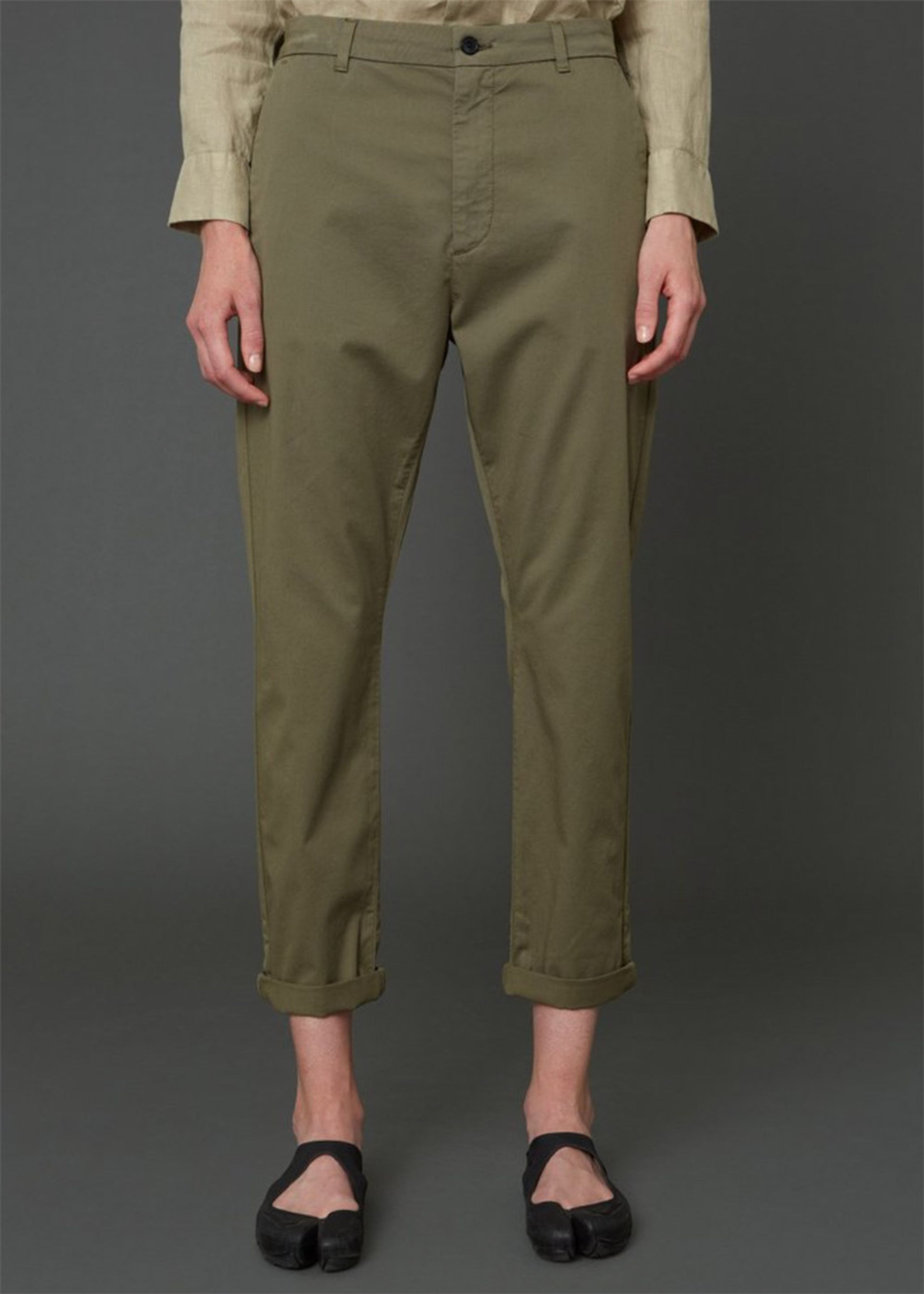 HOPE - Bukser - News Edit Trouser - Khaki Green