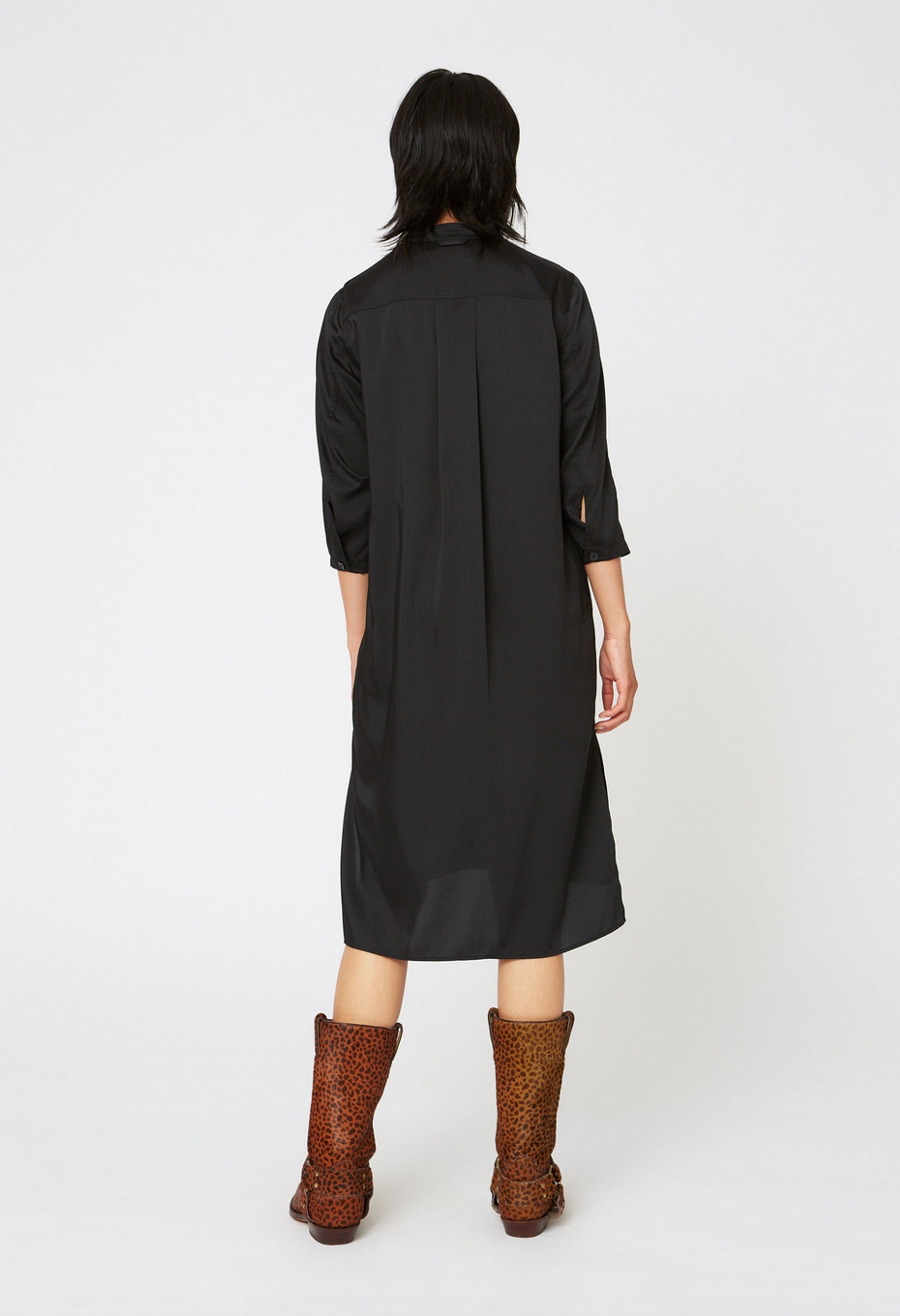 HOPE - Dress - Flex Dress AW20 - Shiny Black