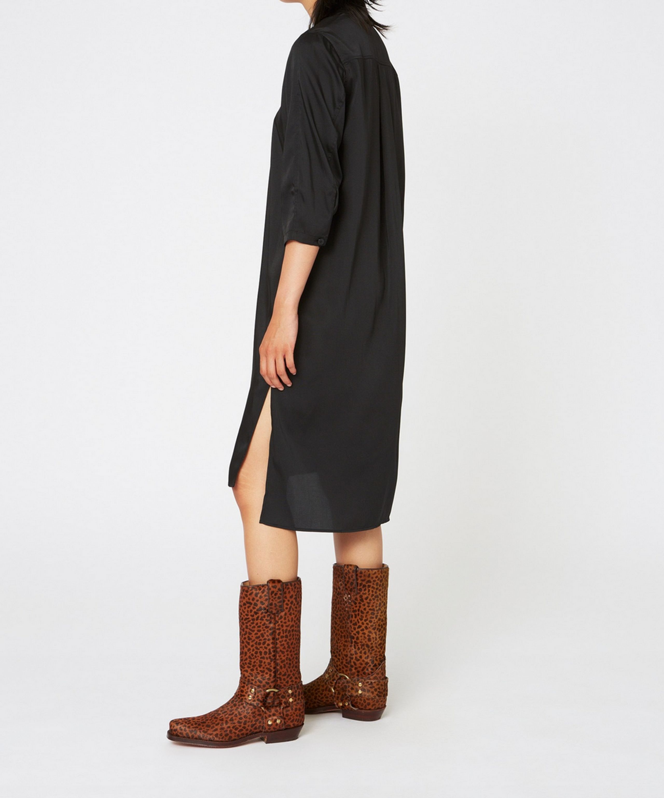 HOPE - Dress - Flex Dress AW20 - Shiny Black