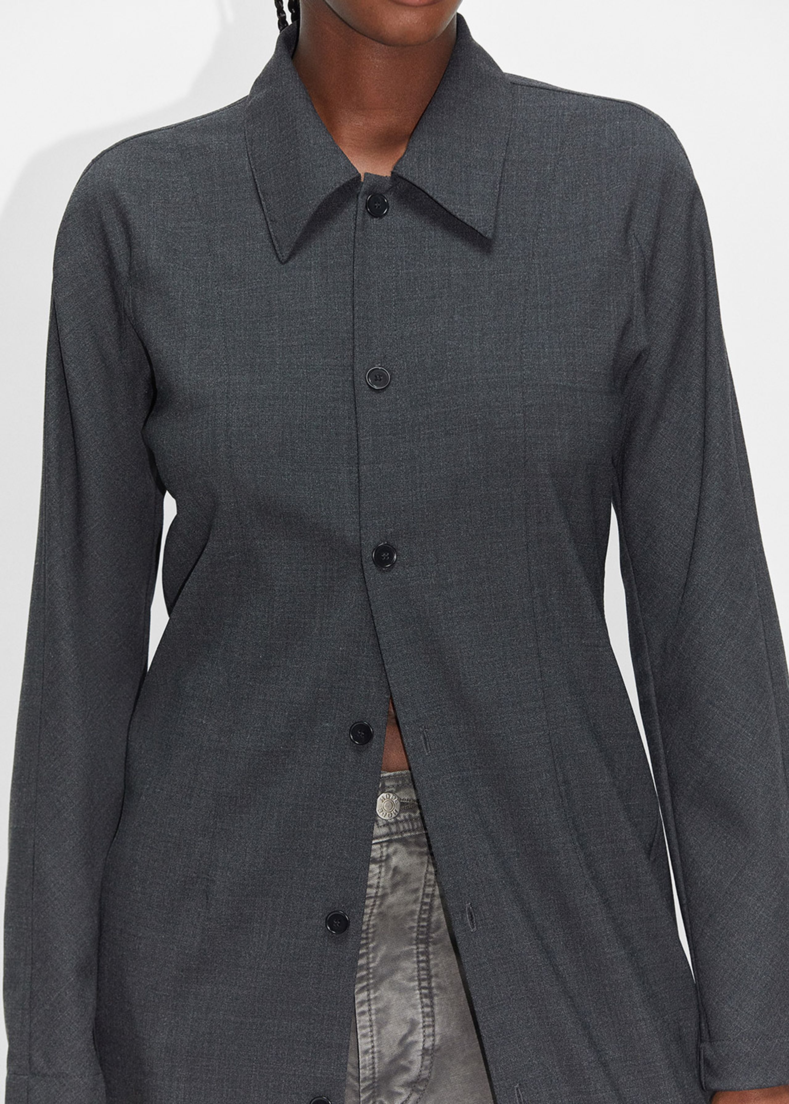 HOPE - Dress - Therm Dress - Dark Grey Melange