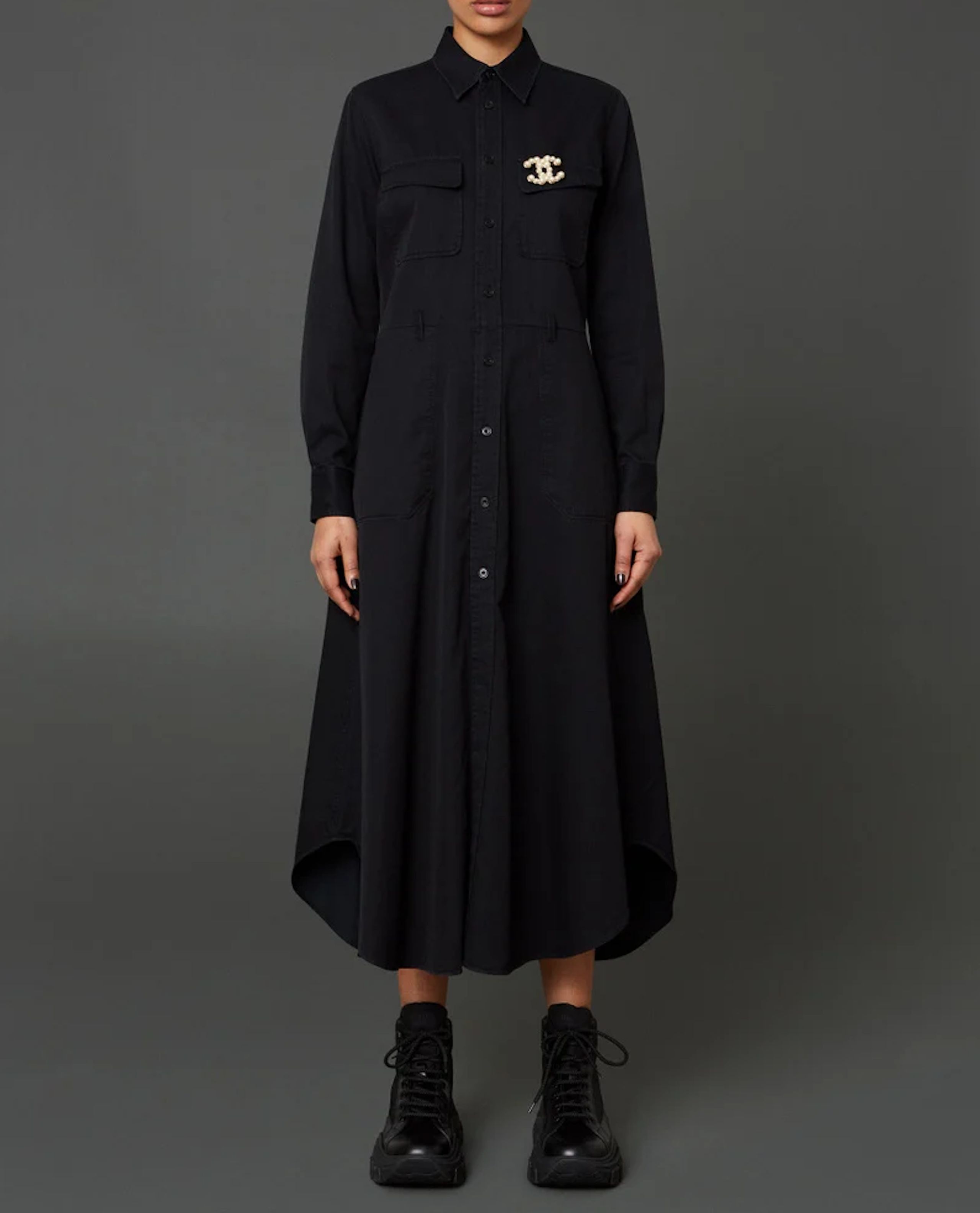 HOPE - Kleid - Spin Dress - Black