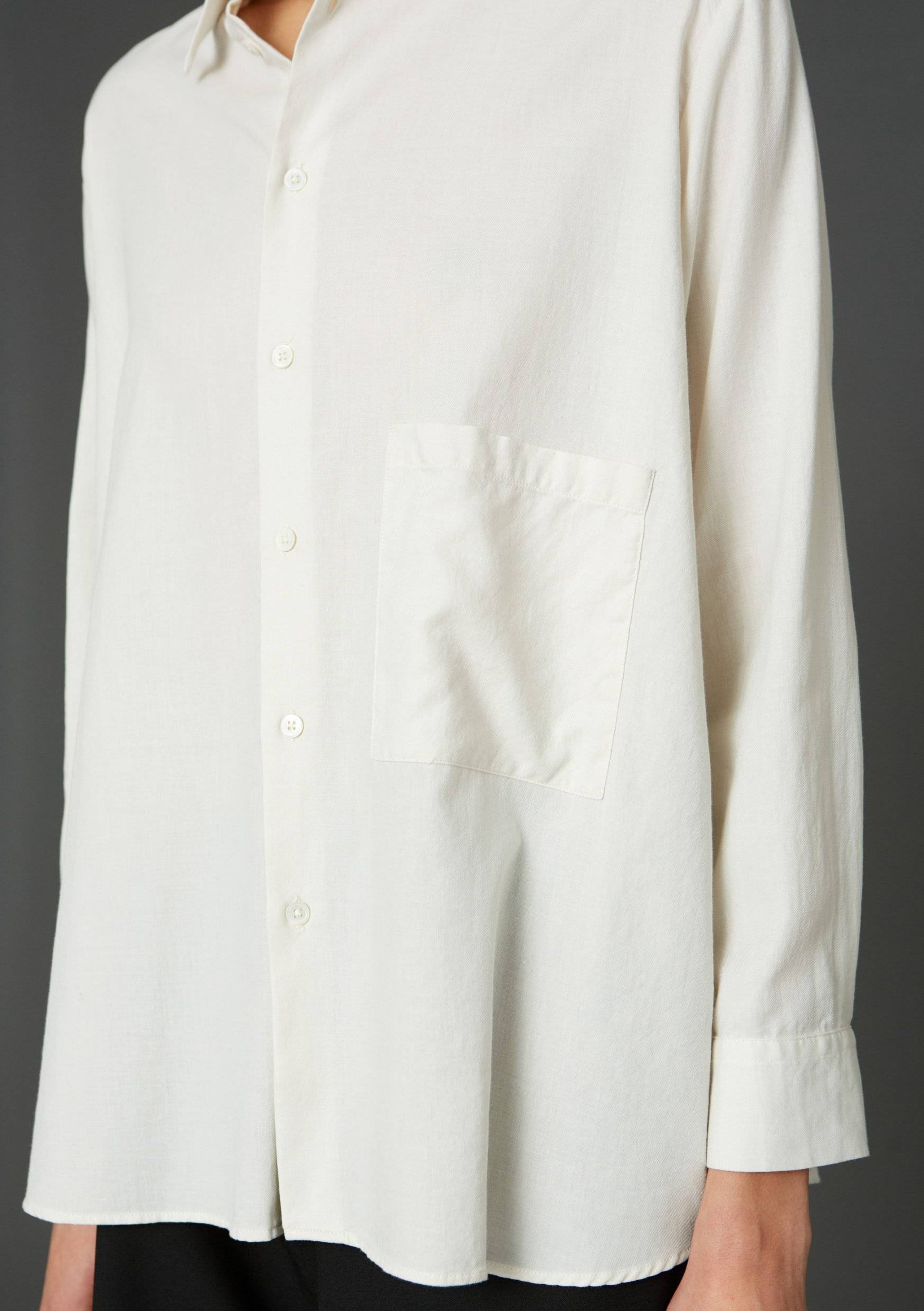 HOPE - Shirt - Elma Shirt - Soft Cotton - Offwhite