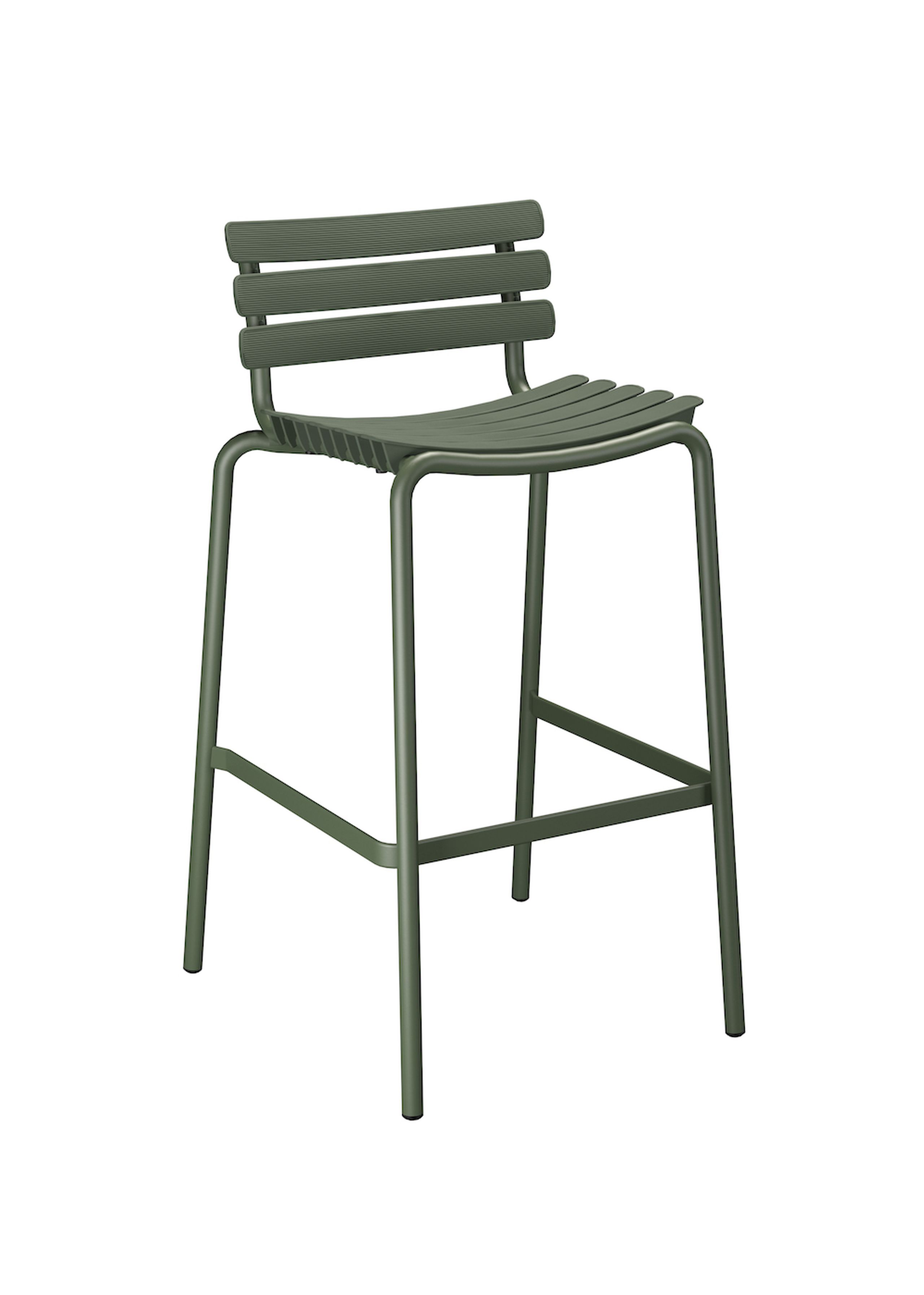 HOUE - Barhocker - Reclips Bar Chair - Olive Green