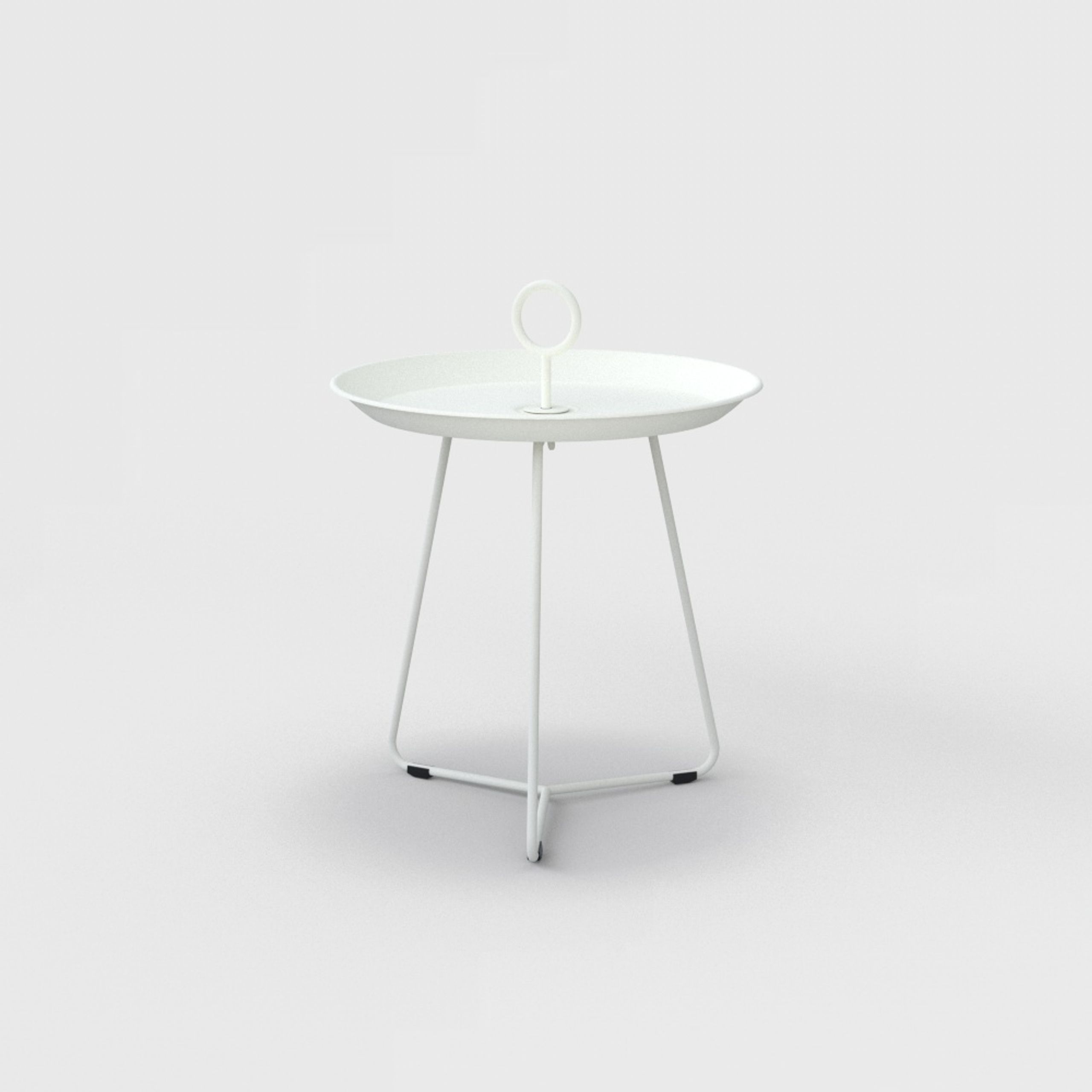 HOUE - Footstool - Reclips Footrest - White Ø45