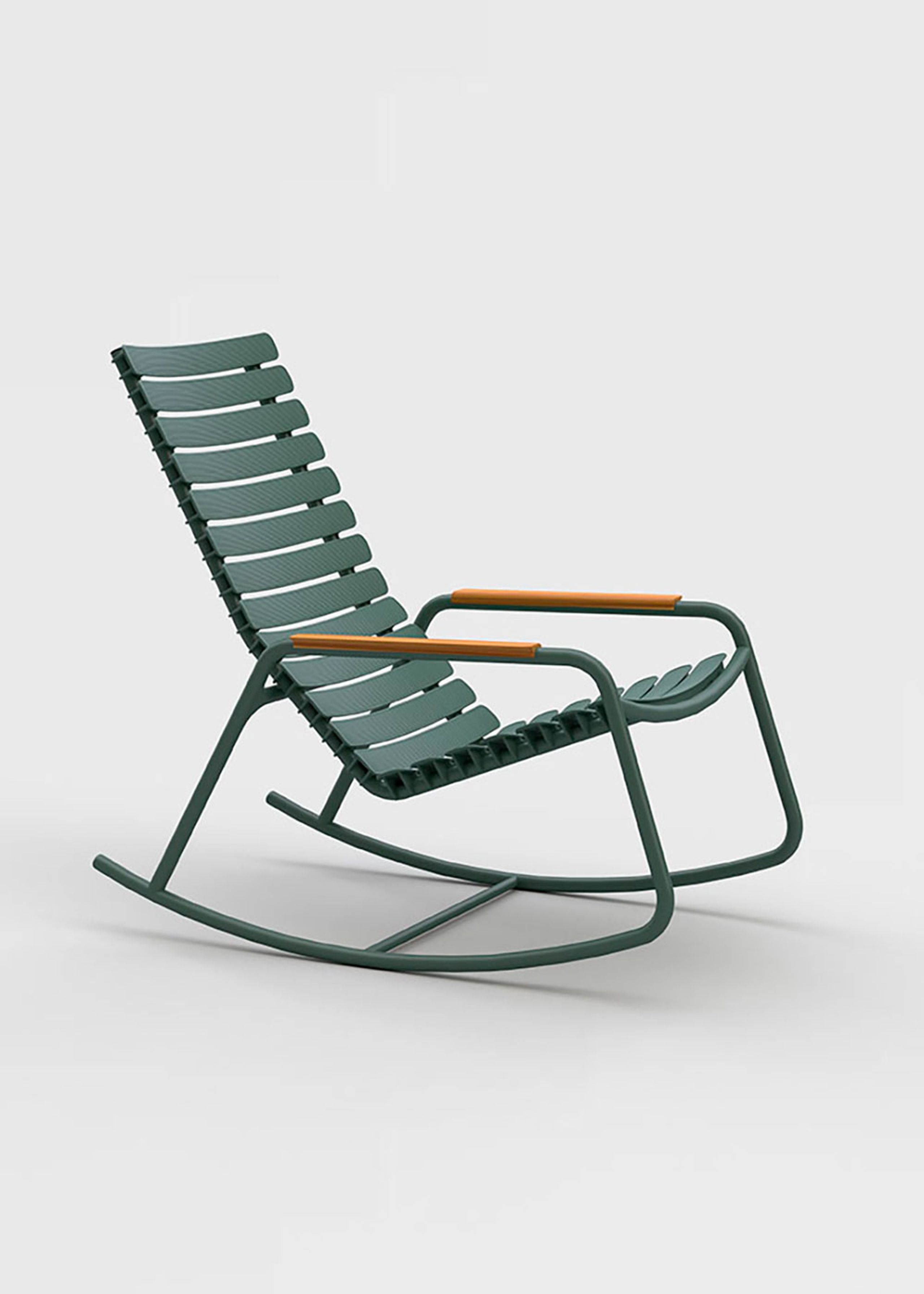 HOUE - Schommelstoel - Reclips Rocking Chair - Olive Green