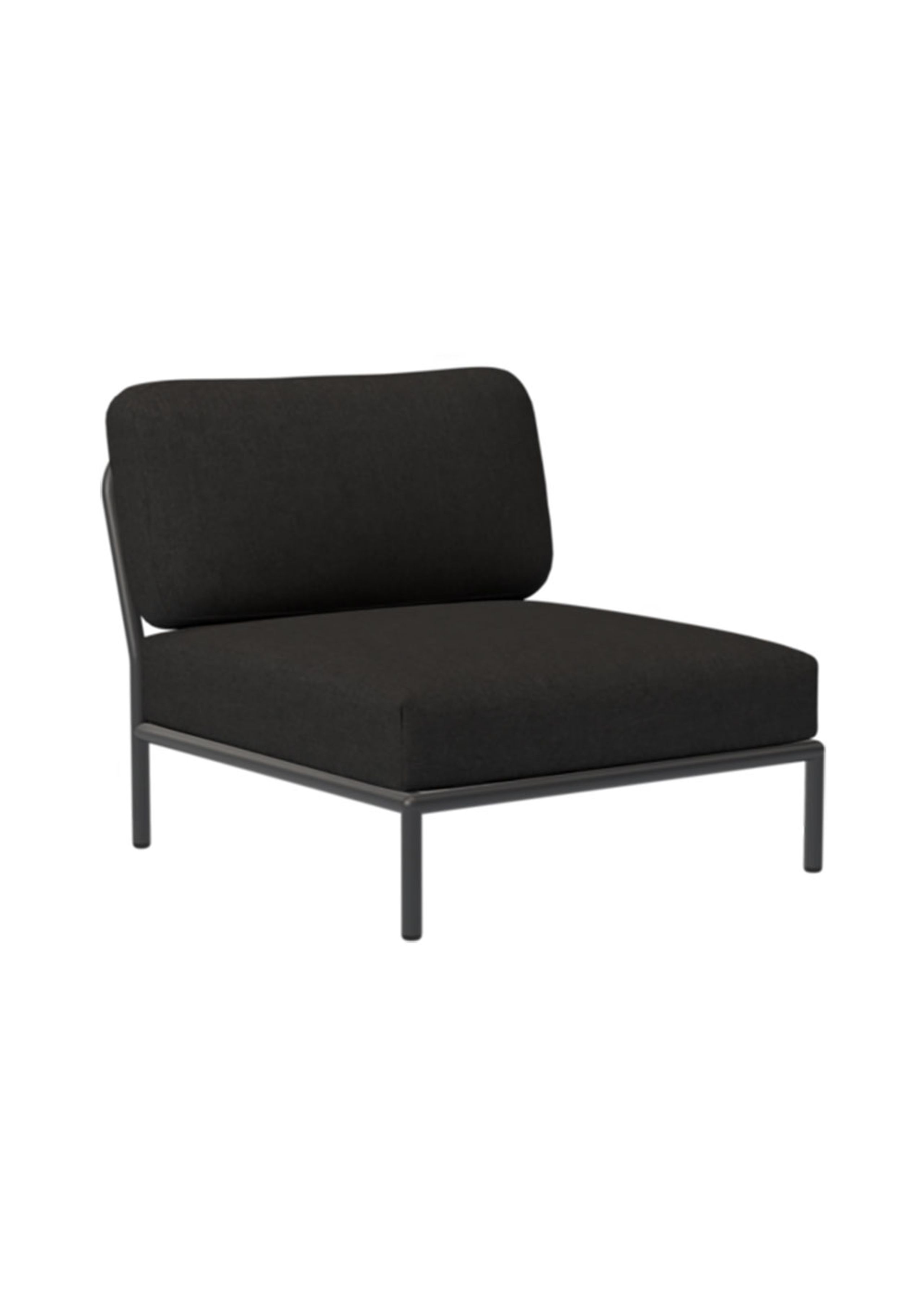 HOUE - Havestol - LEVEL / Lounge Chair - Sooty Grey/Dark Grey