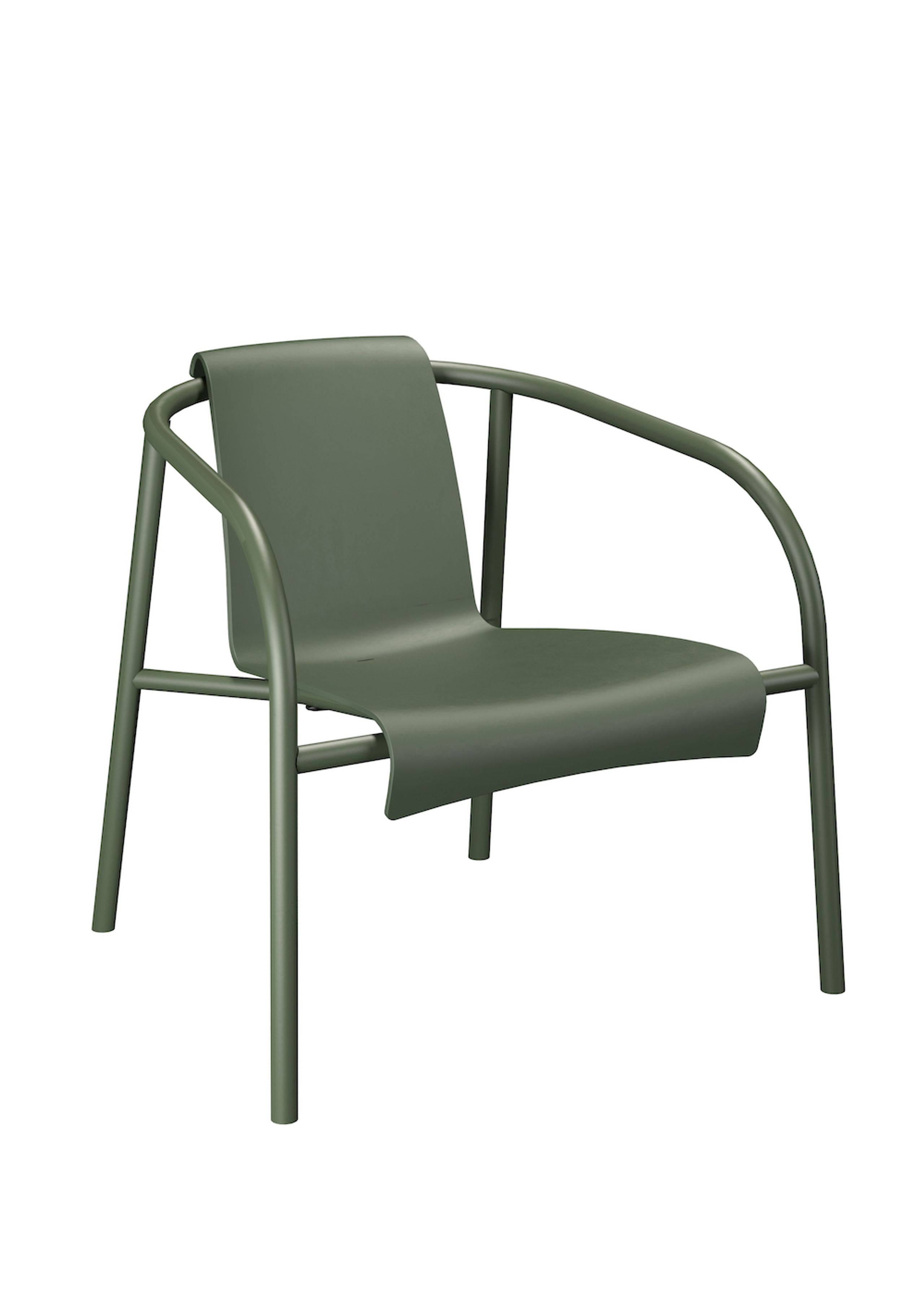 HOUE - Garden chair - Nami Lounge Chair - Olive Green