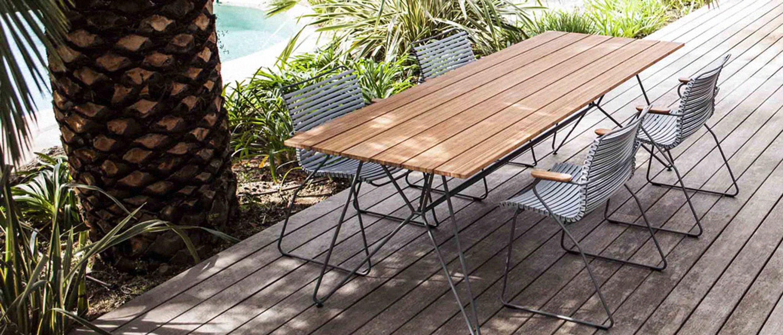 HOUE - Matbord - Sketch Dining Table - Small - Bamboo/Grey