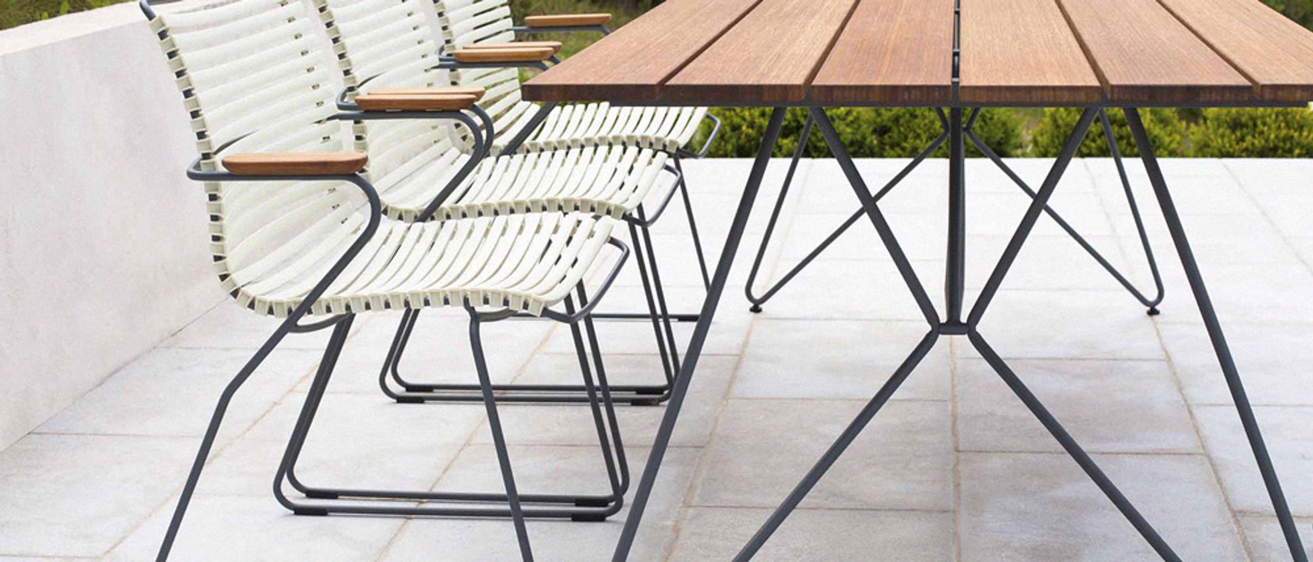 HOUE - Matbord - Sketch Dining Table - Small - Bamboo/Grey