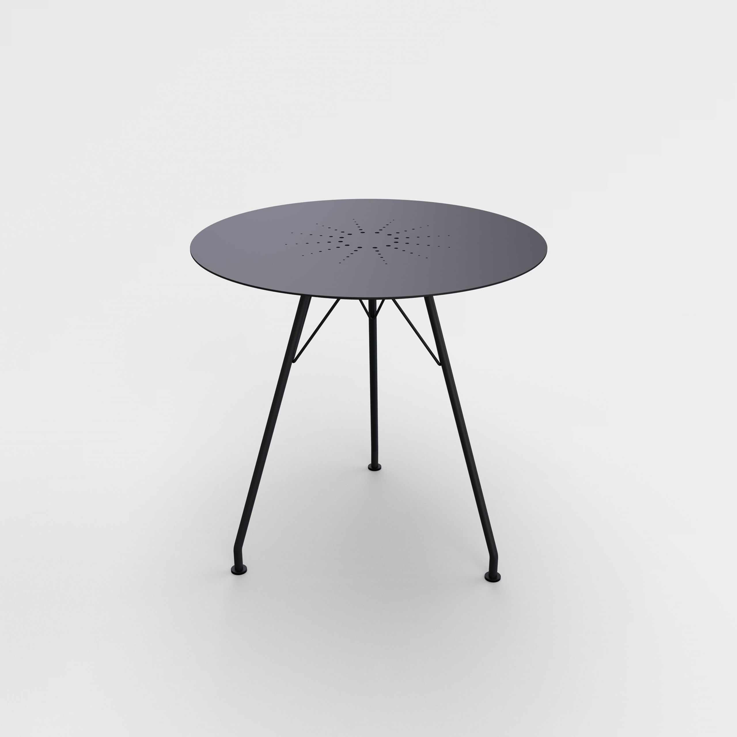 HOUE - Dining Table - Circum Cafe Table - Black/Black