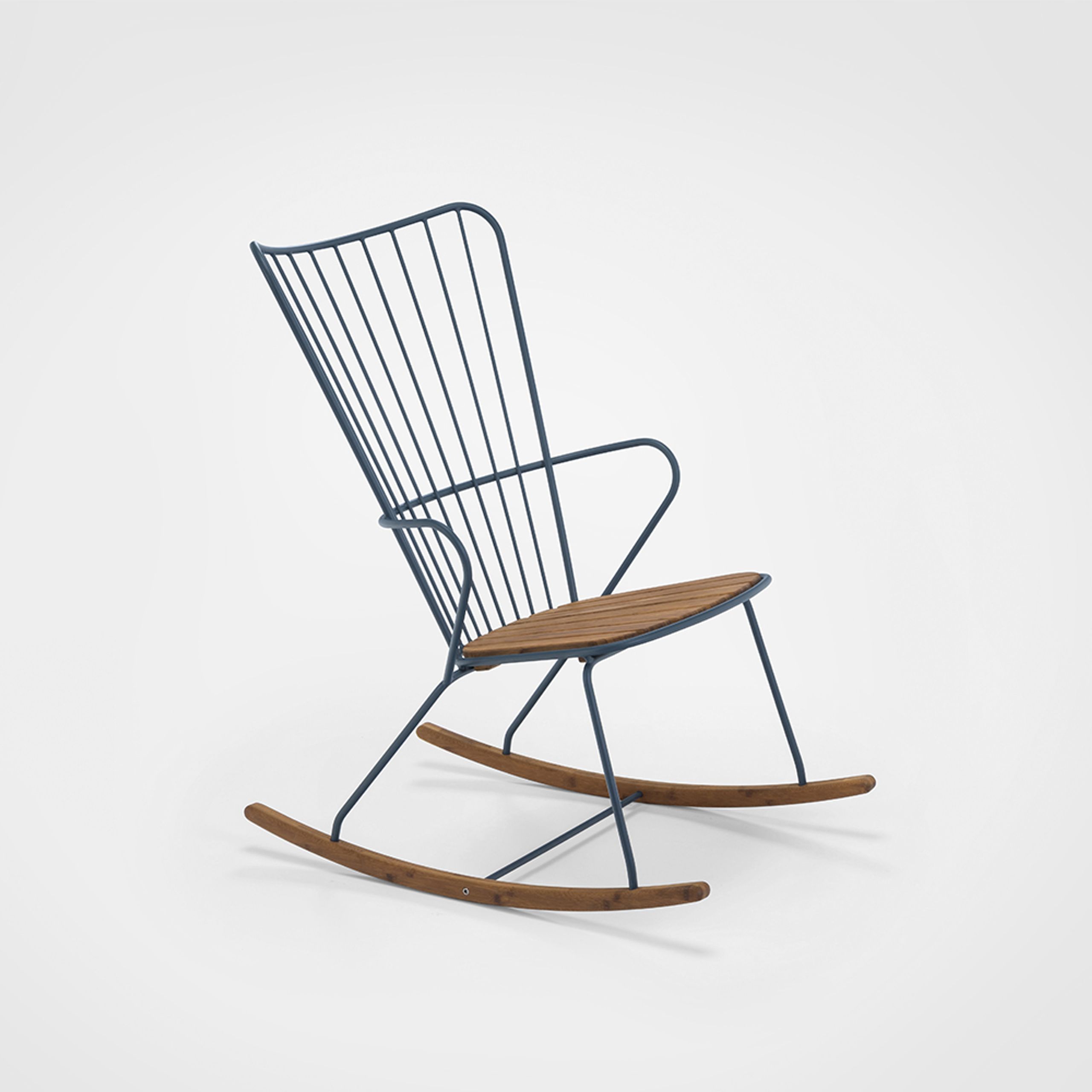 HOUE - Houpací křeslo - Paon rocking chair - Midnight blue