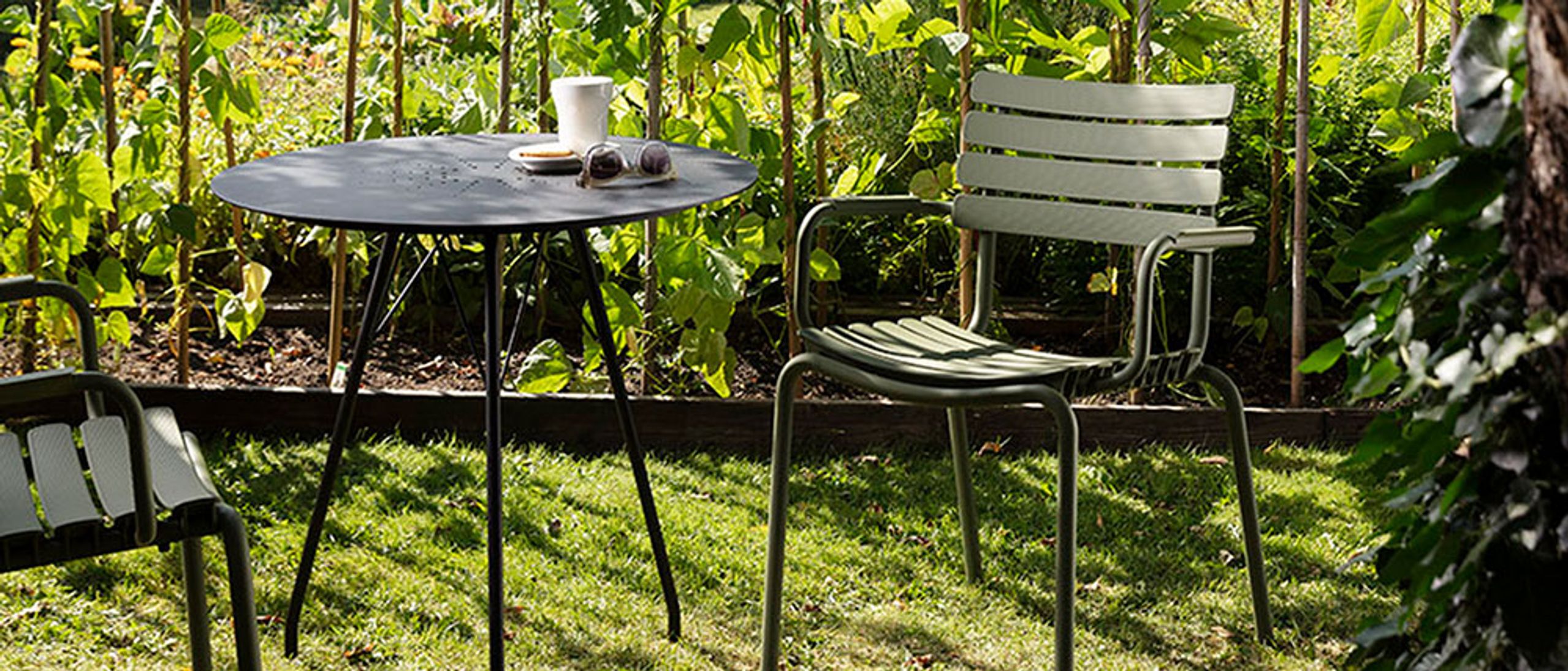 HOUE - Chair - Reclips Dining Chair - Olive Green