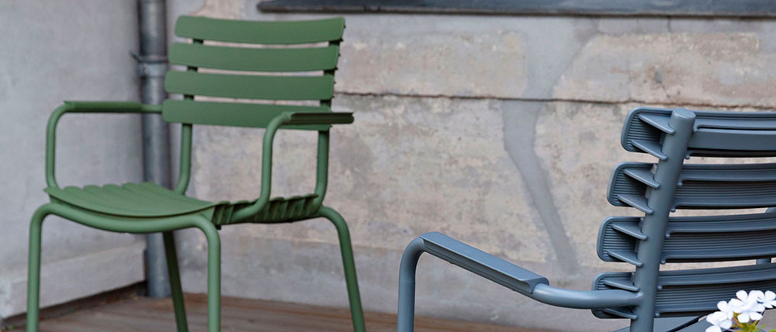 HOUE - Chair - Reclips Dining Chair - Olive Green