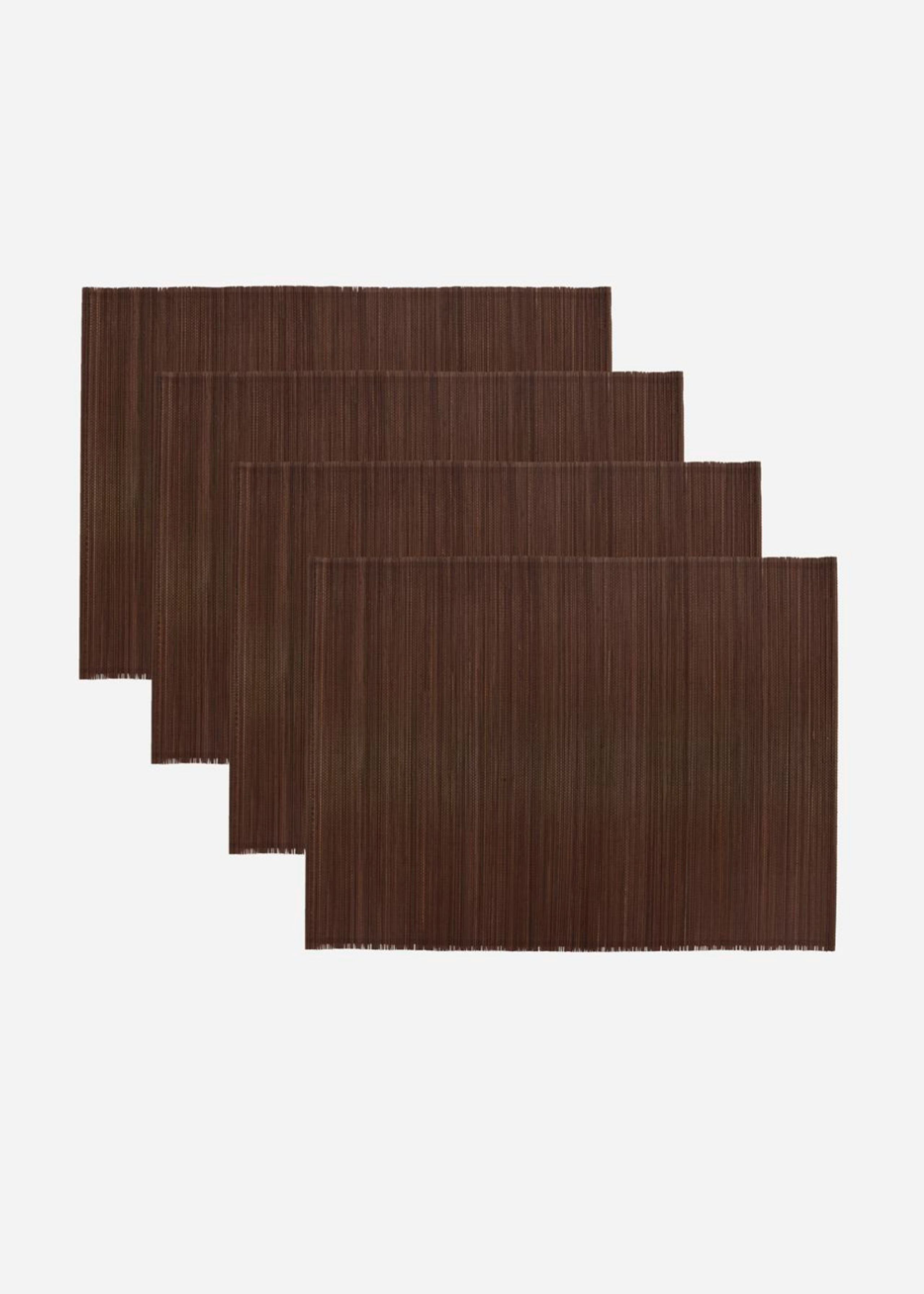 House doctor - Mata obiadowa - Dækkeserviet - Bamb - Brun