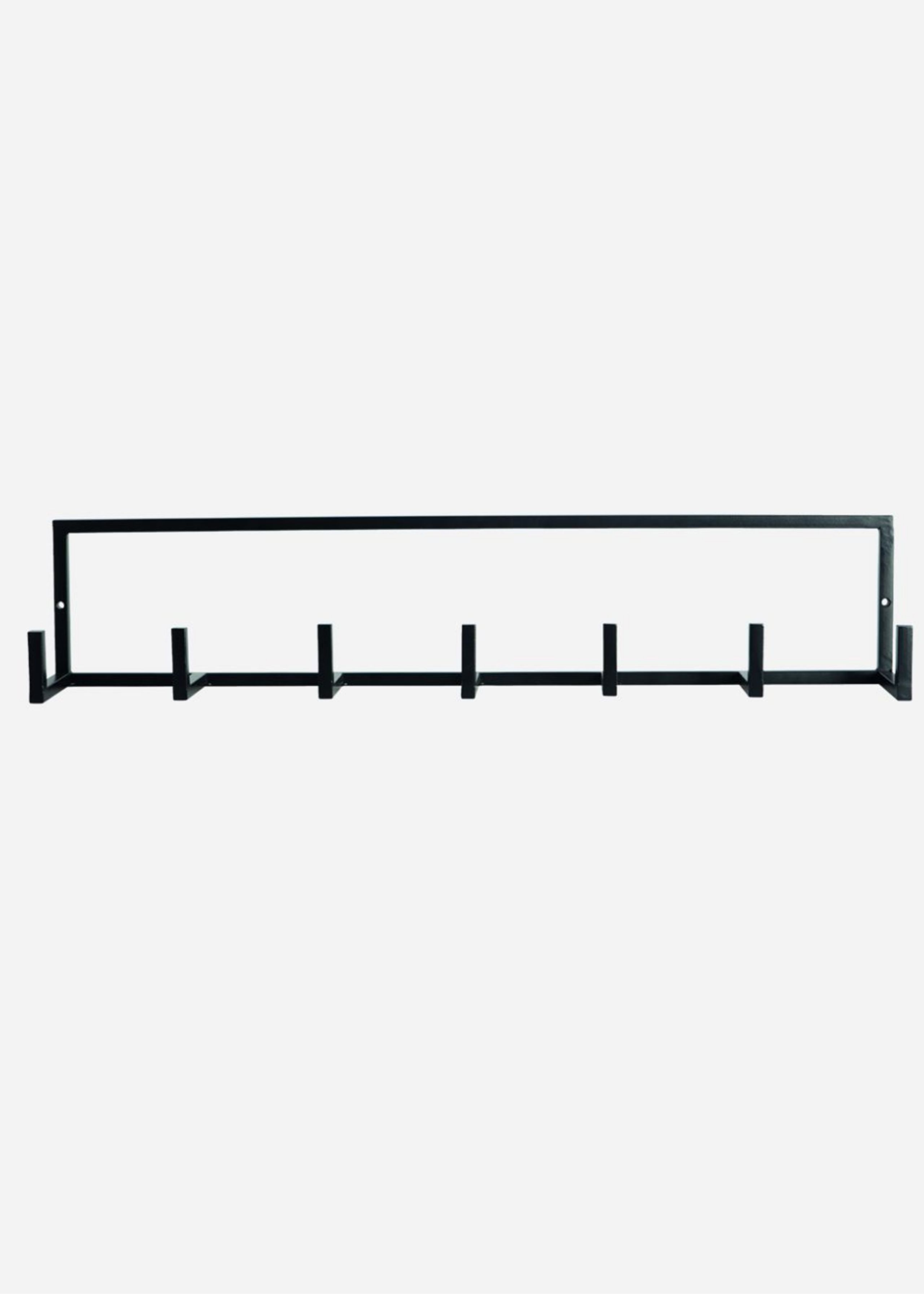 House doctor - Cintres - Knagerække - Rack - Sort